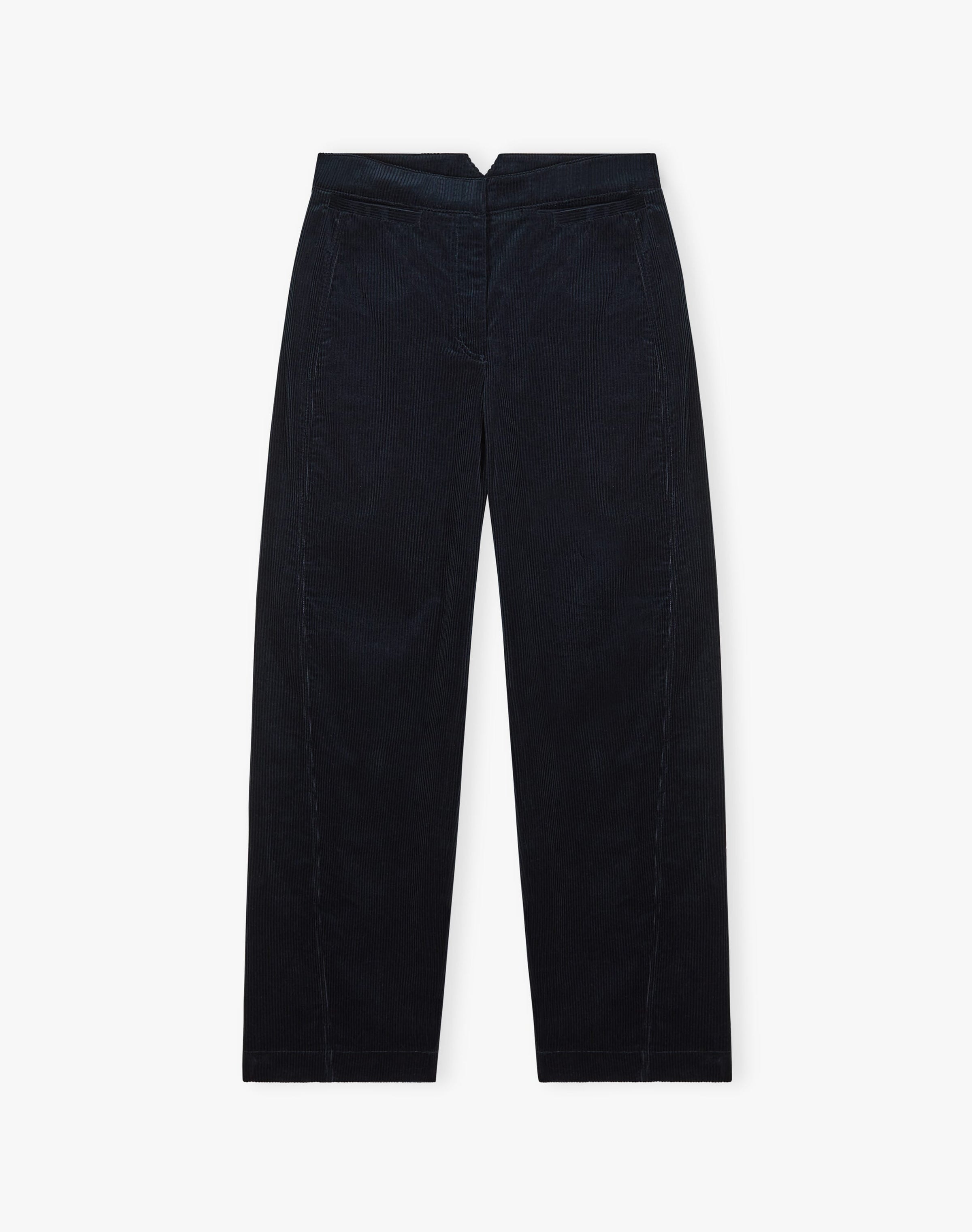 Corduroy High Waisted Trousers