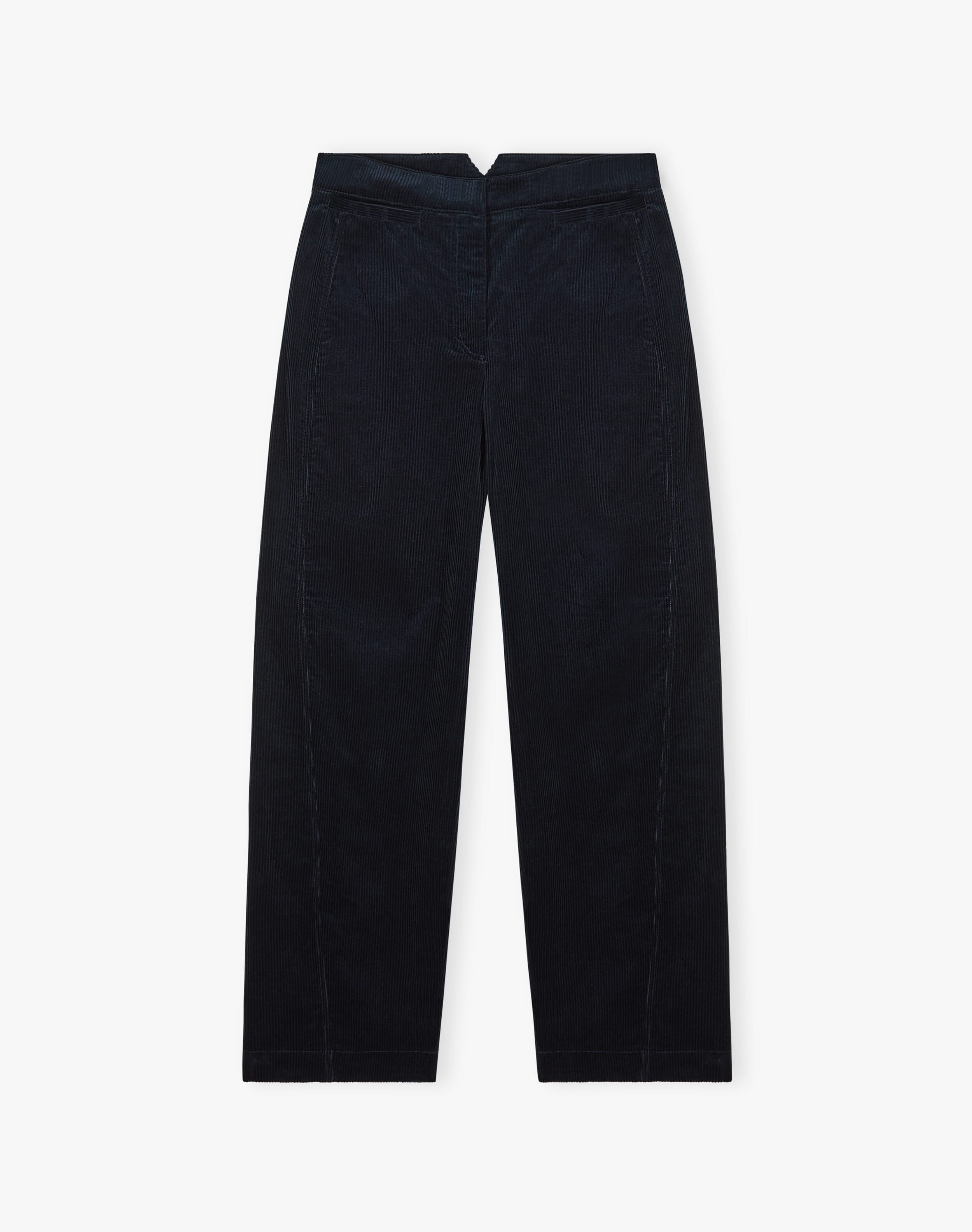 Corduroy High Waisted Trousers