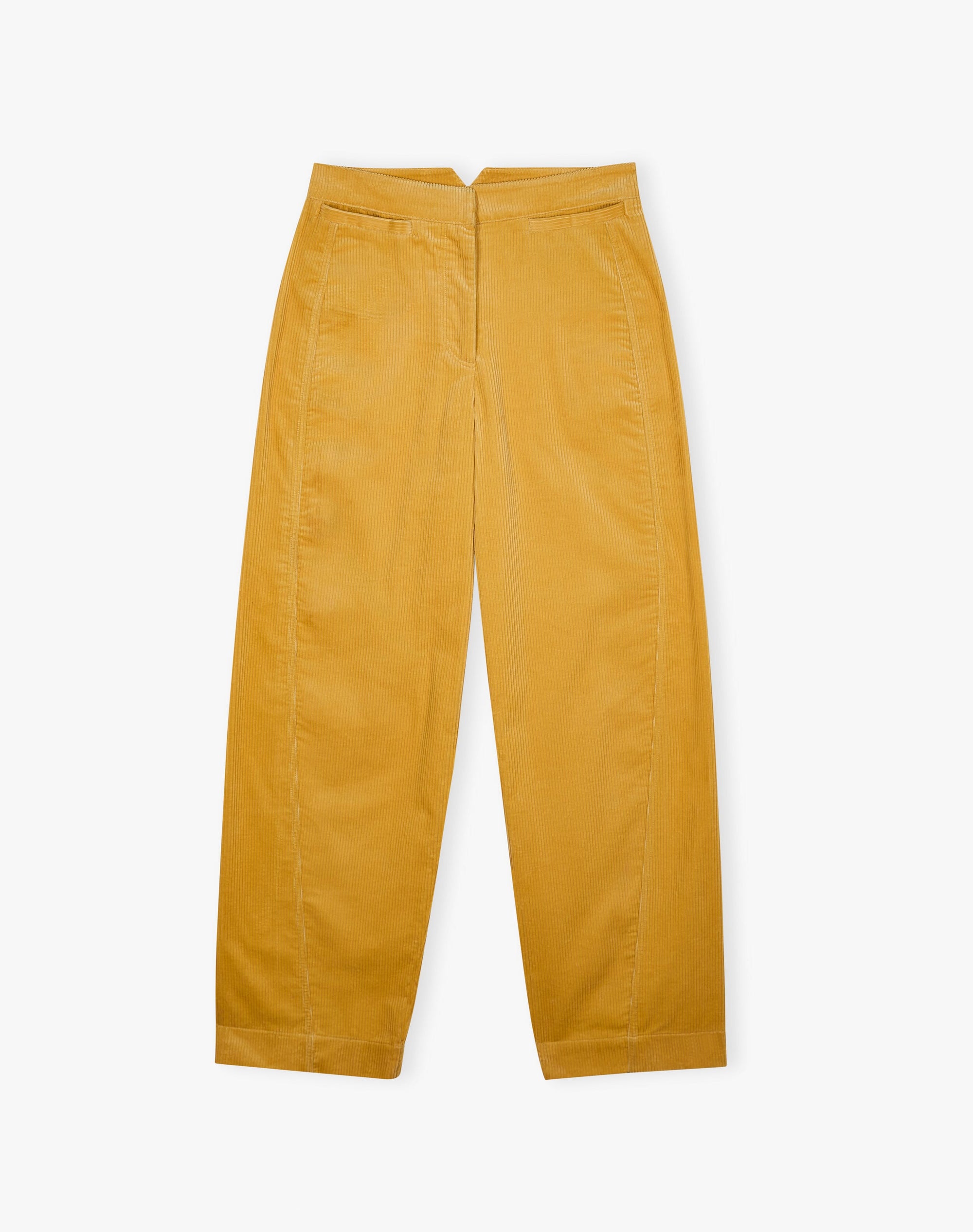 Corduroy High Waisted Trousers
