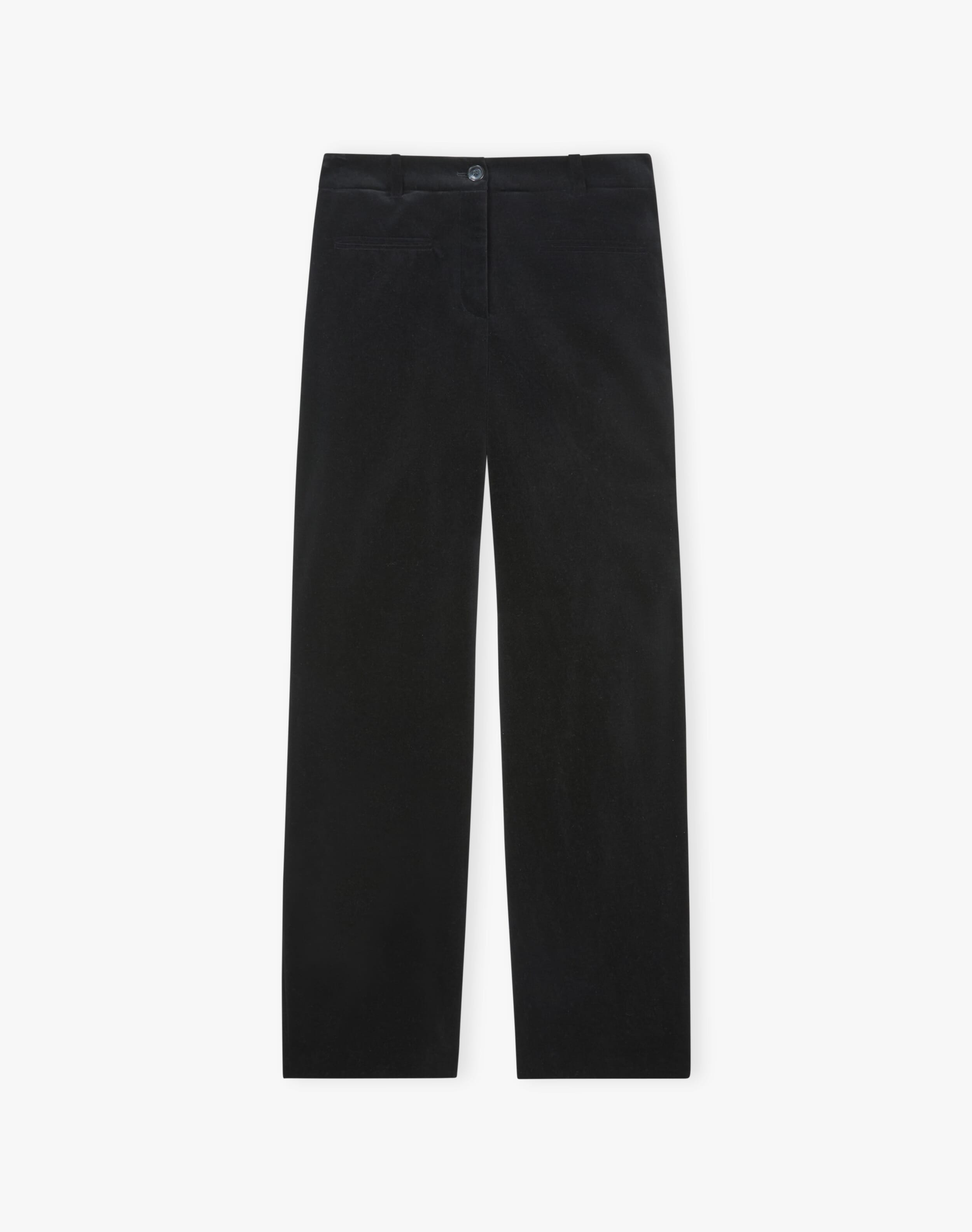 Cotton Velvet Trousers
