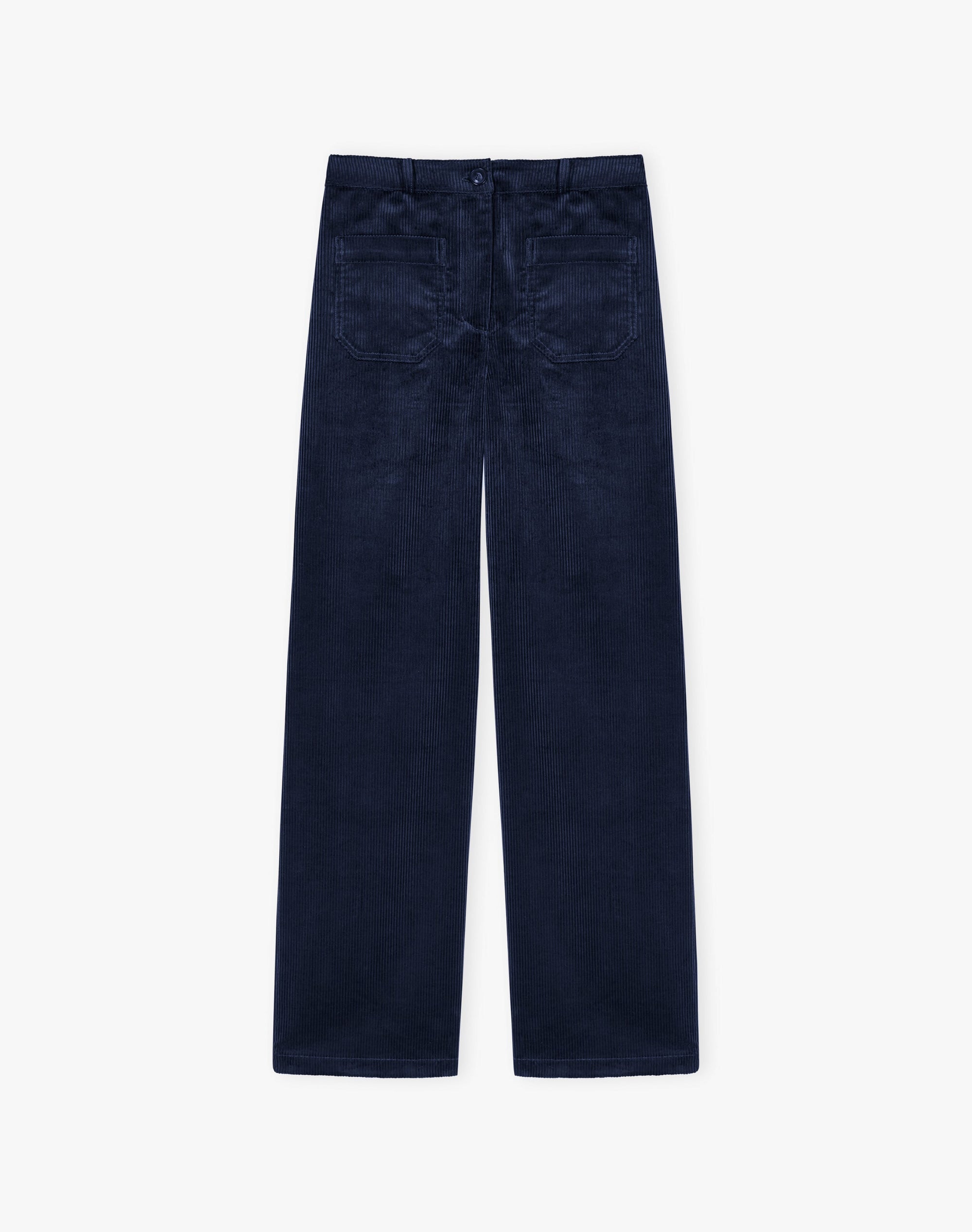 Organic Corduroy Wide Leg Trousers