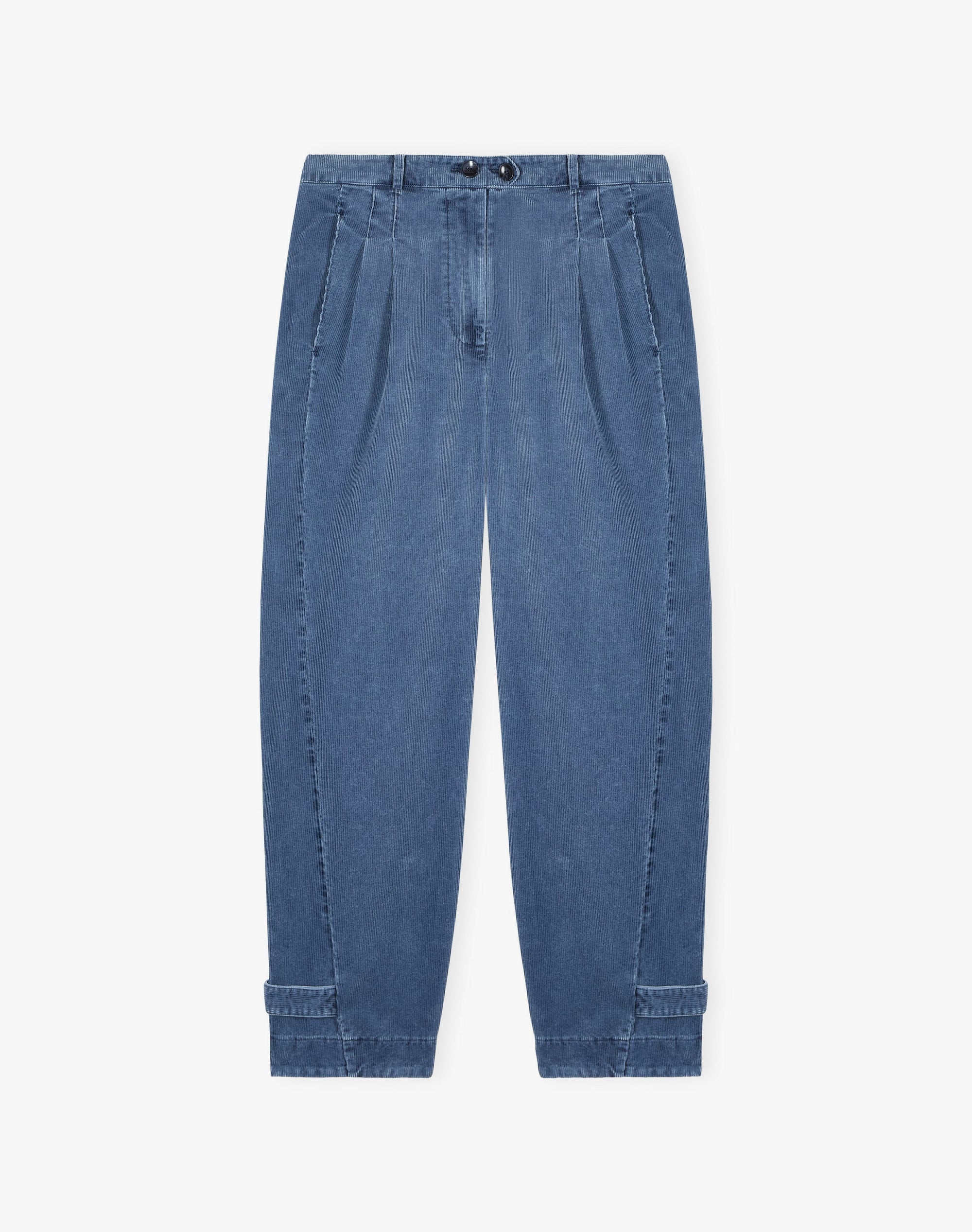 Laundered Organic Cord Cargo Trousers
