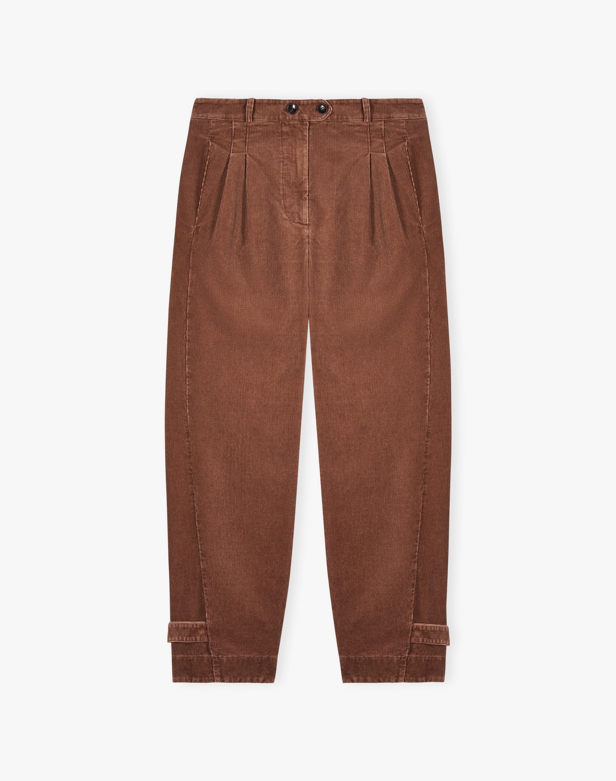 Laundered Organic Cord Cargo Trousers
