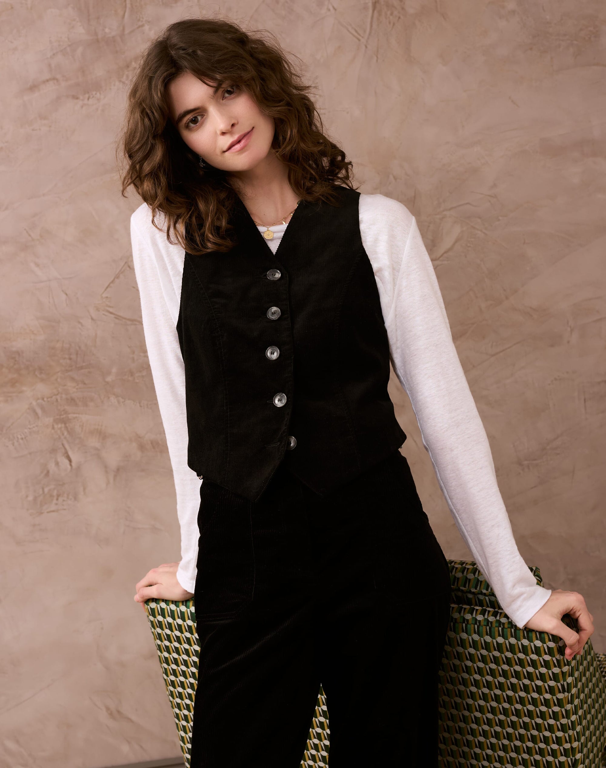 Needlecord Waistcoat