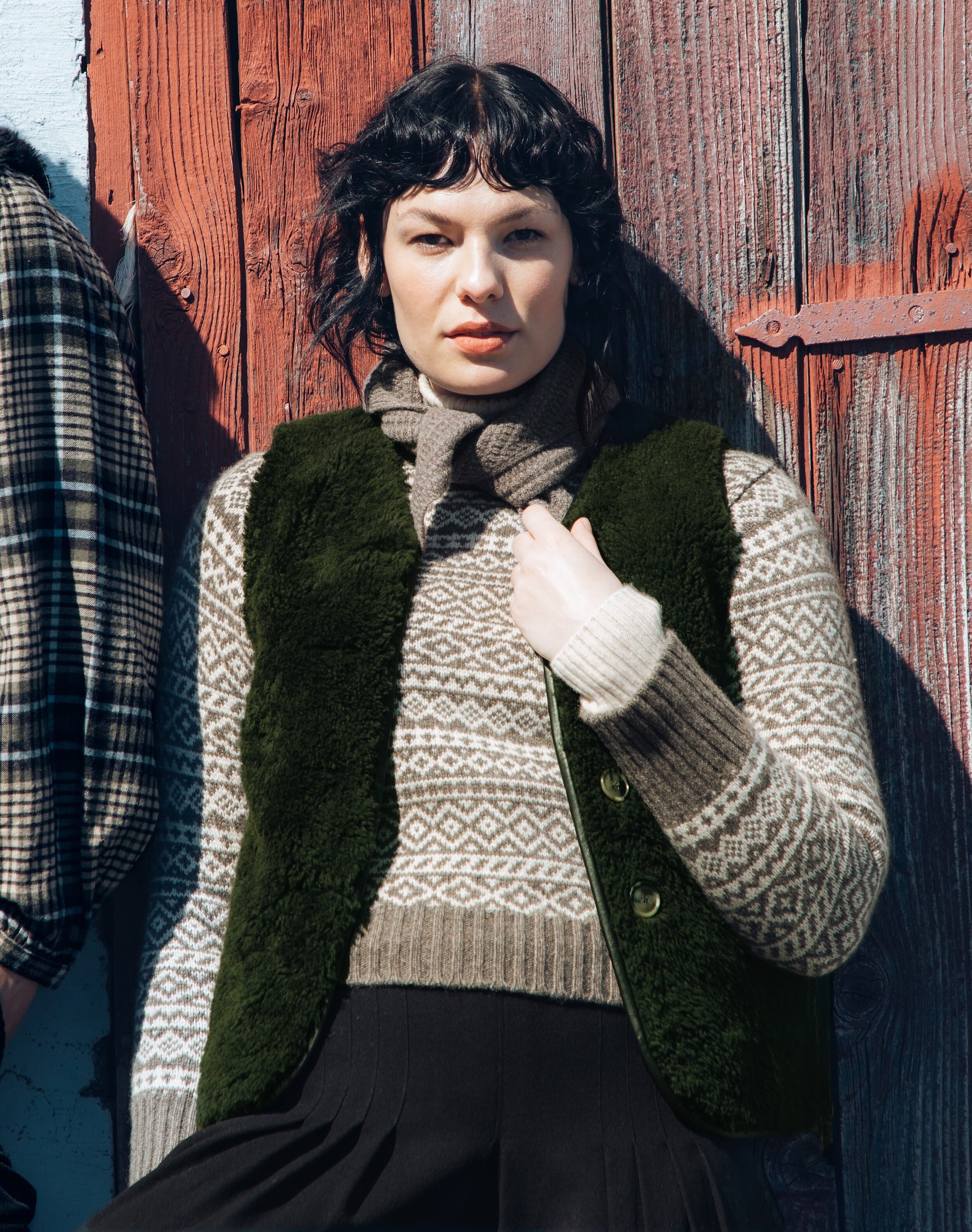Sheepskin Gilet