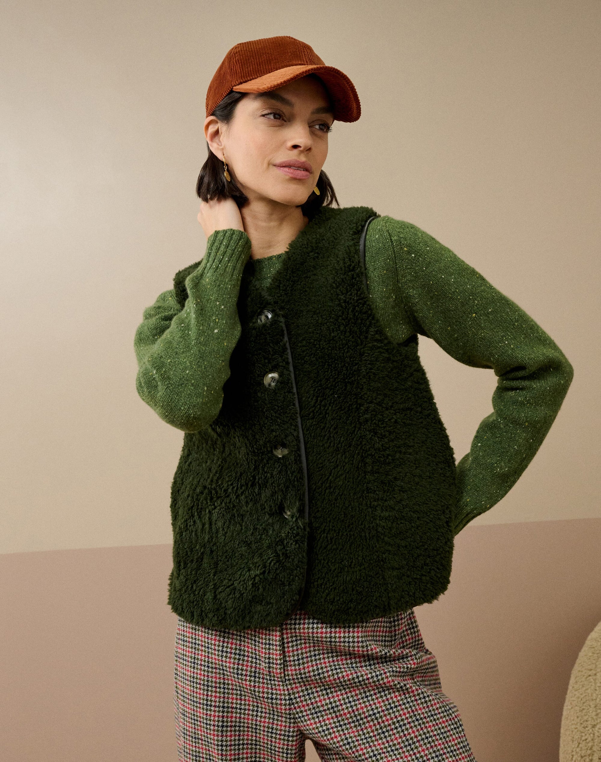 Sheepskin Gilet