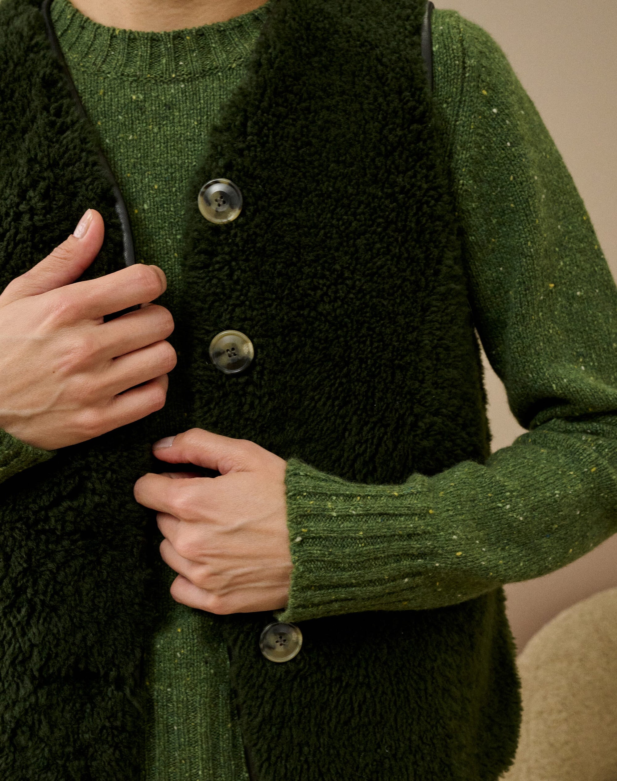 Sheepskin Gilet