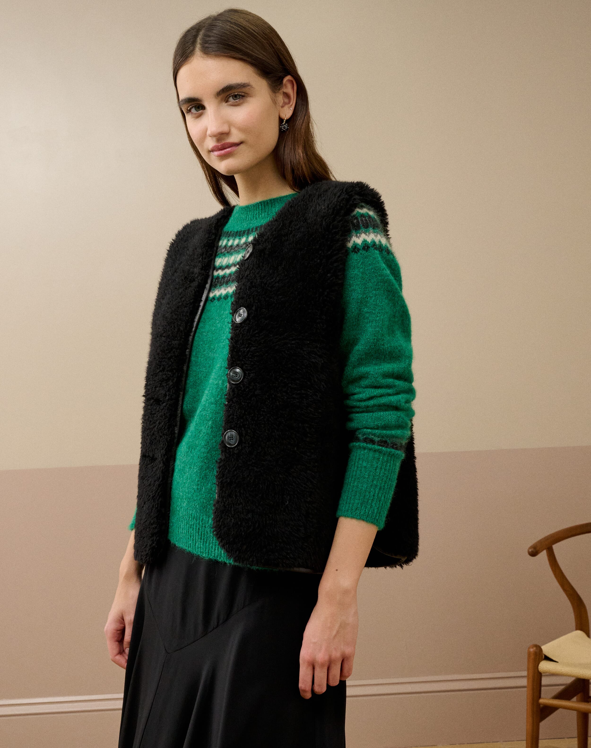 Sheepskin Gilet