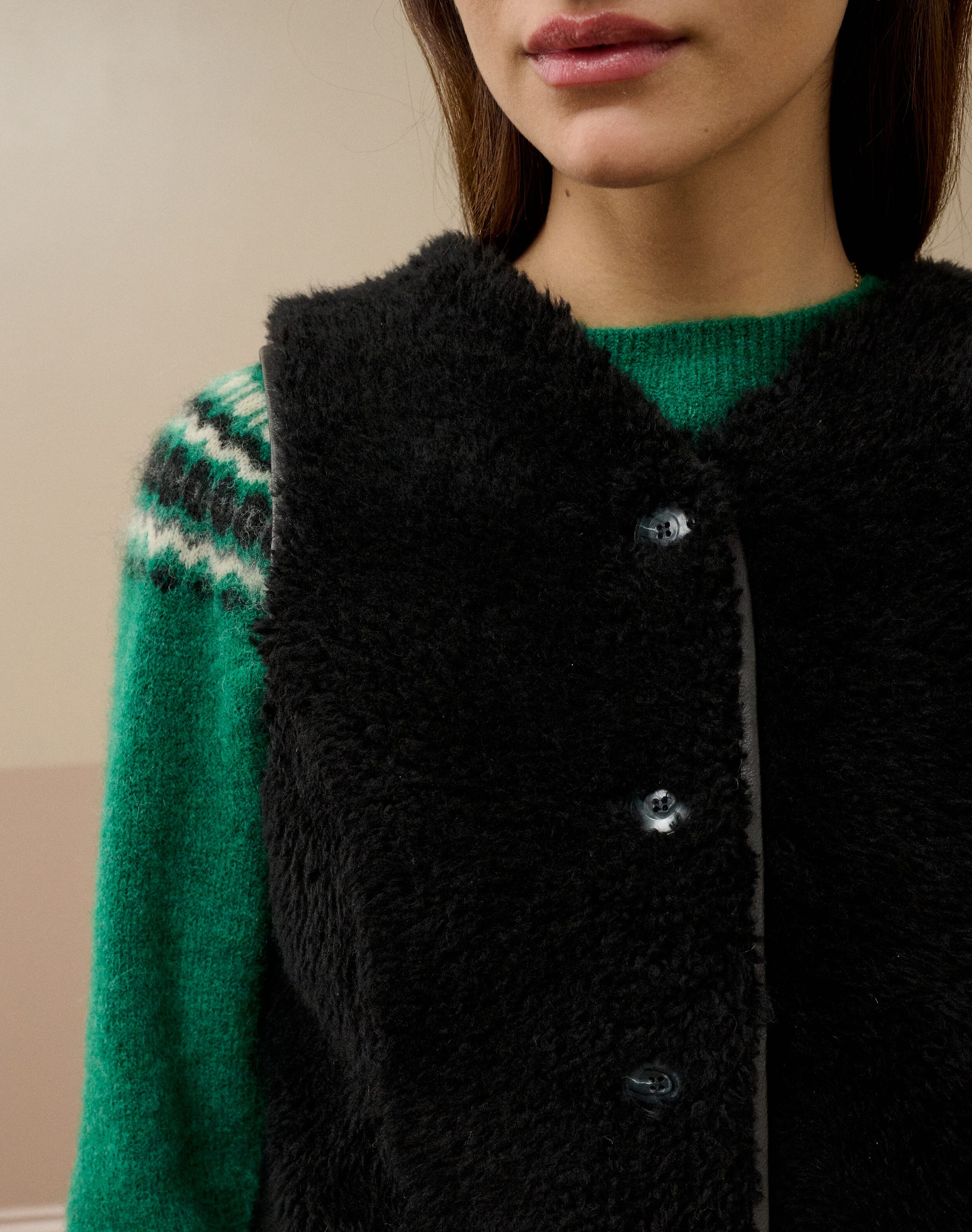 Sheepskin Gilet