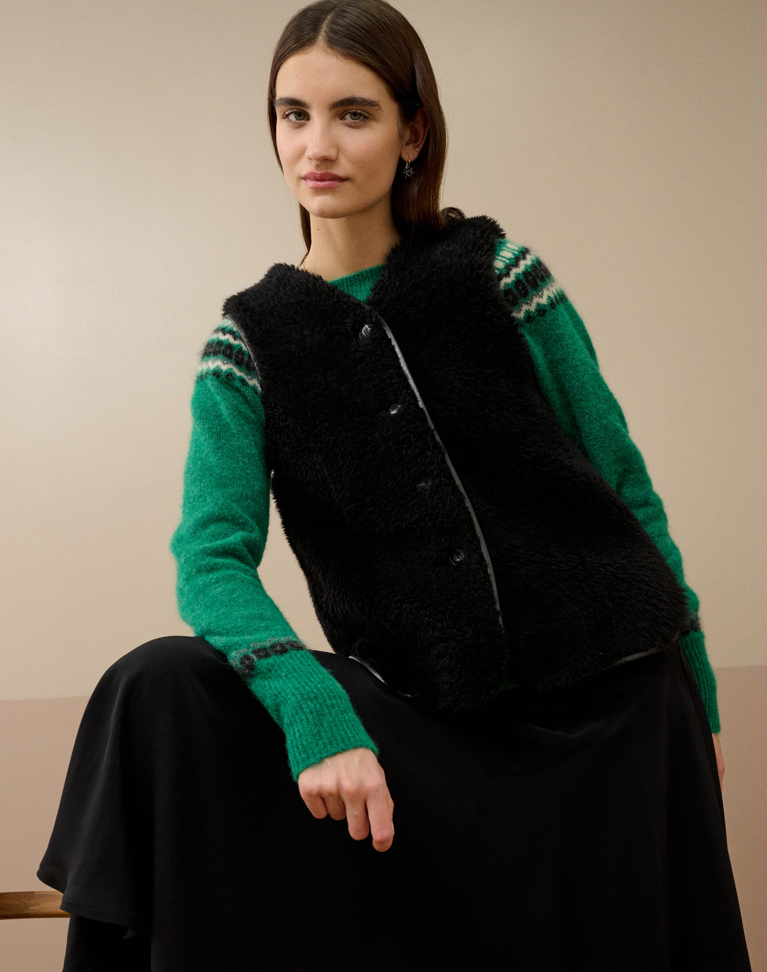 Sheepskin Gilet