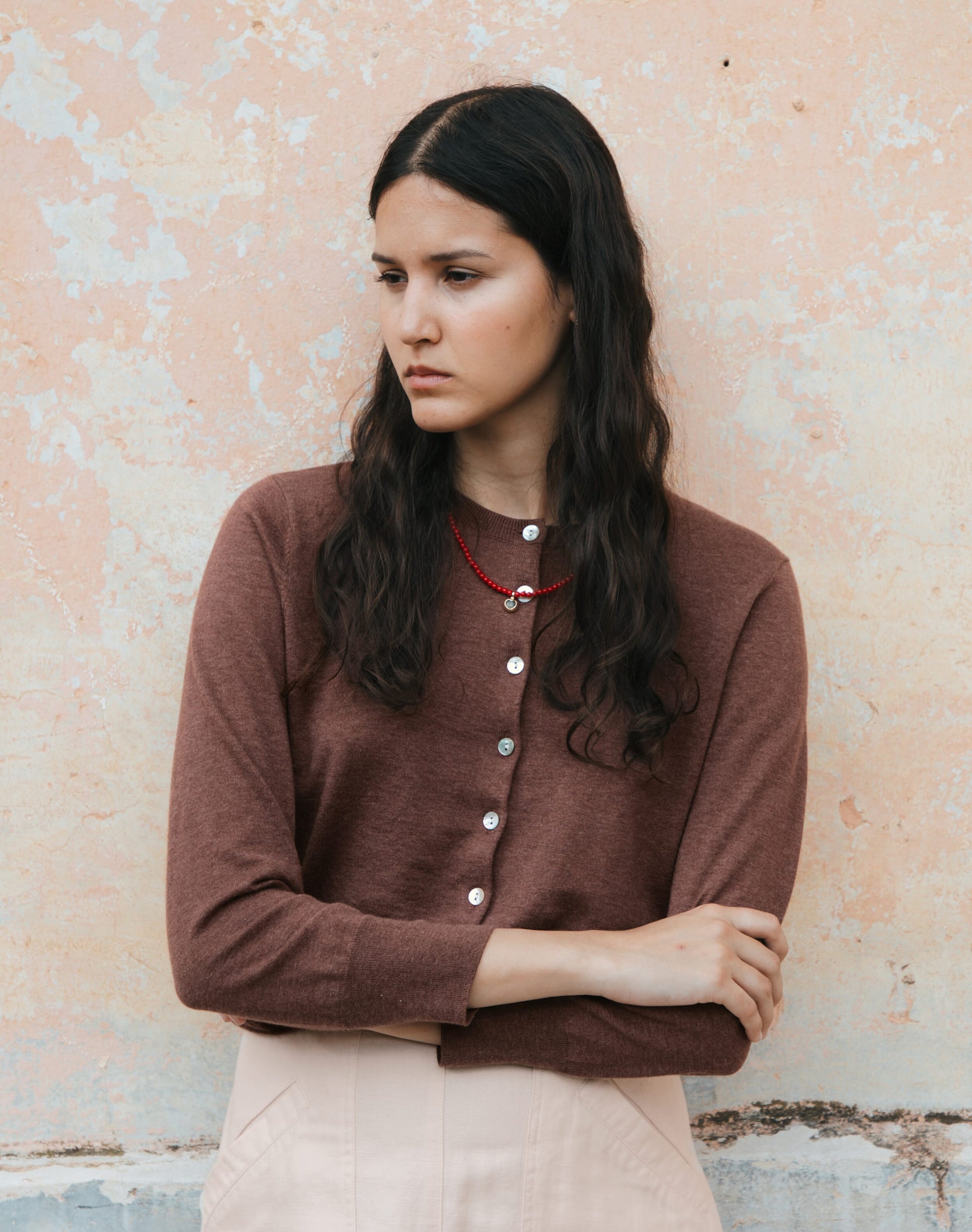 Cotton Knit Cardigan