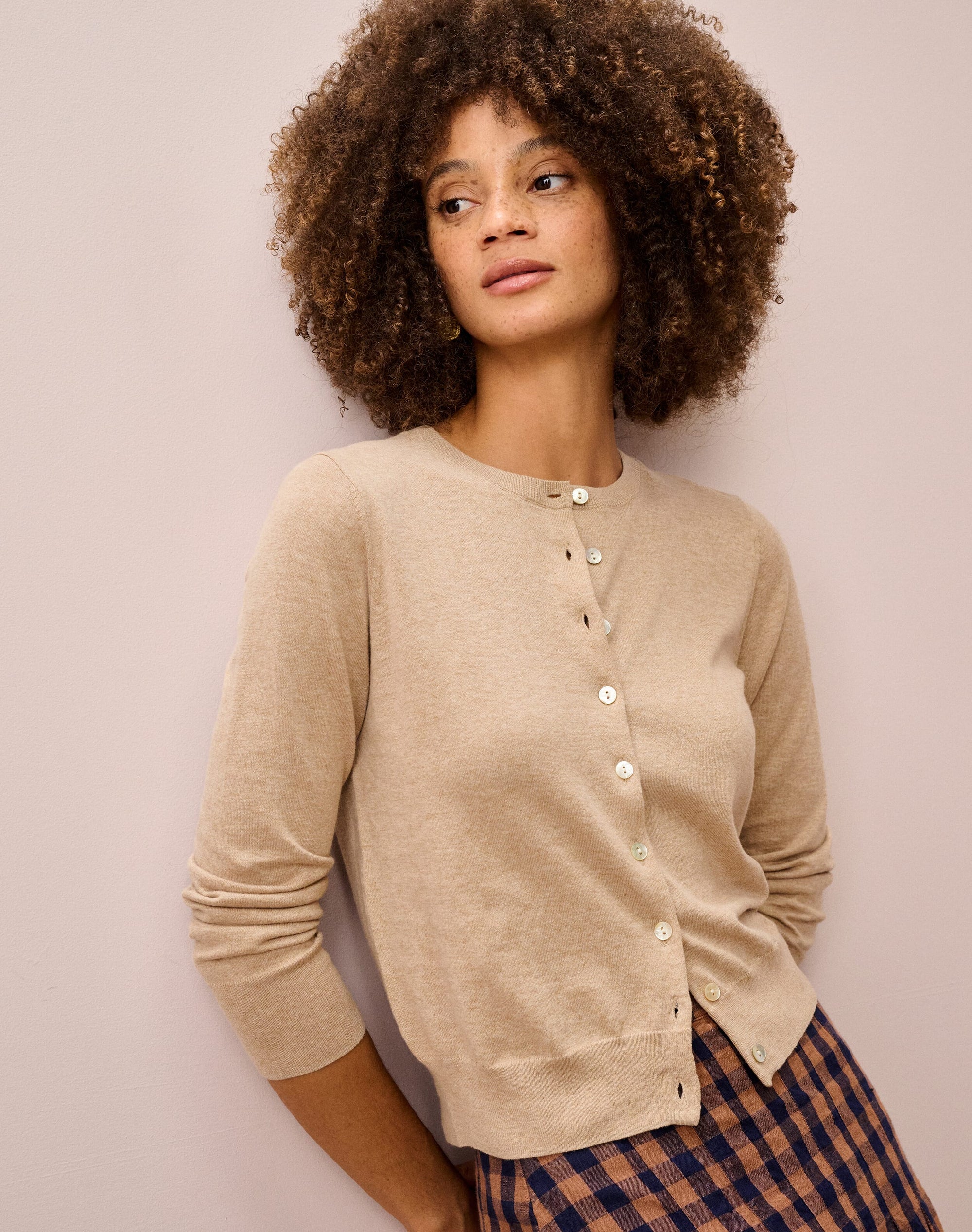 Cotton Knit Cardigan