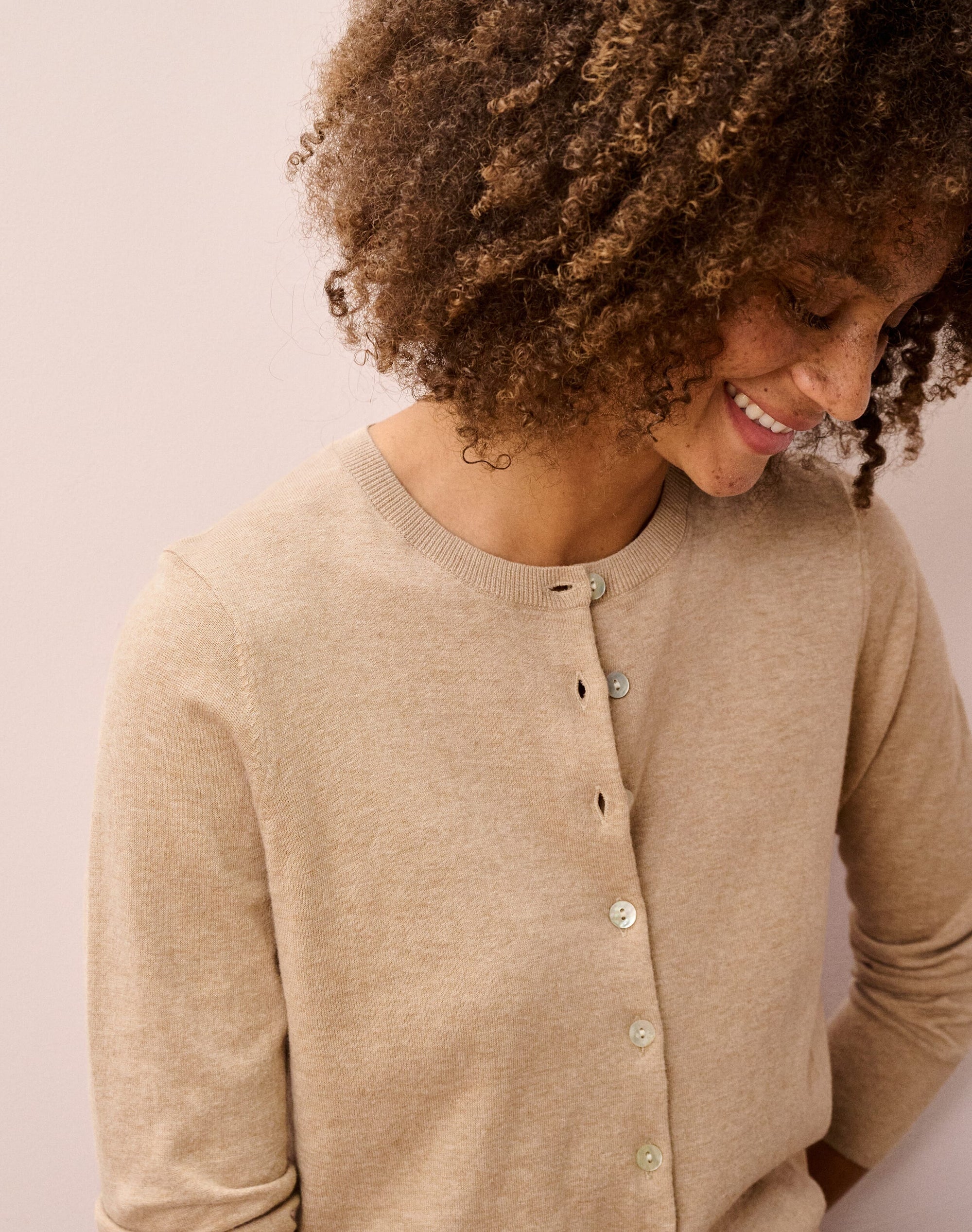 Cotton Knit Cardigan