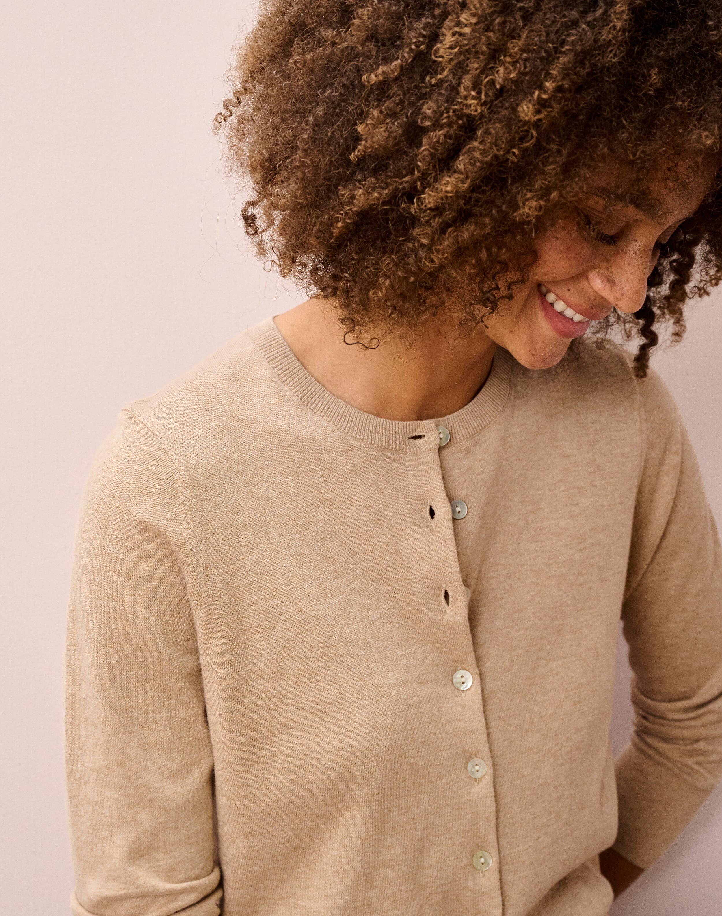 Cotton Knit Cardigan