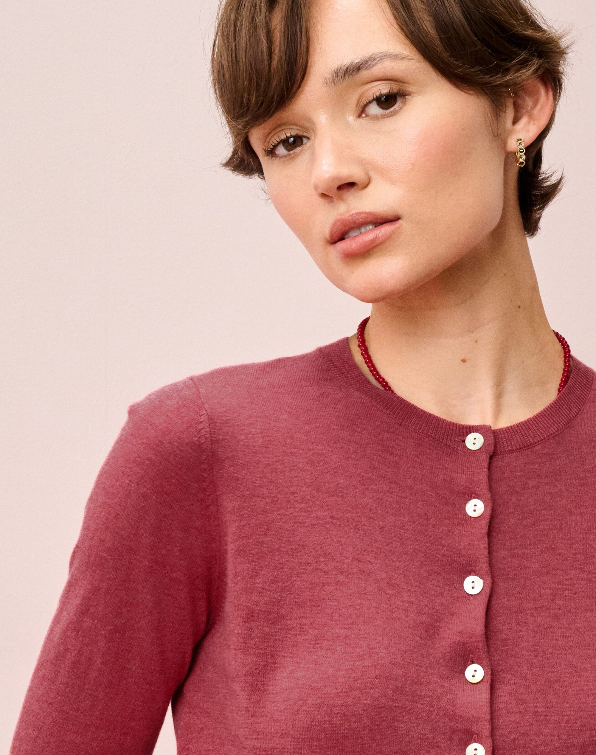 Cotton Knit Cardigan