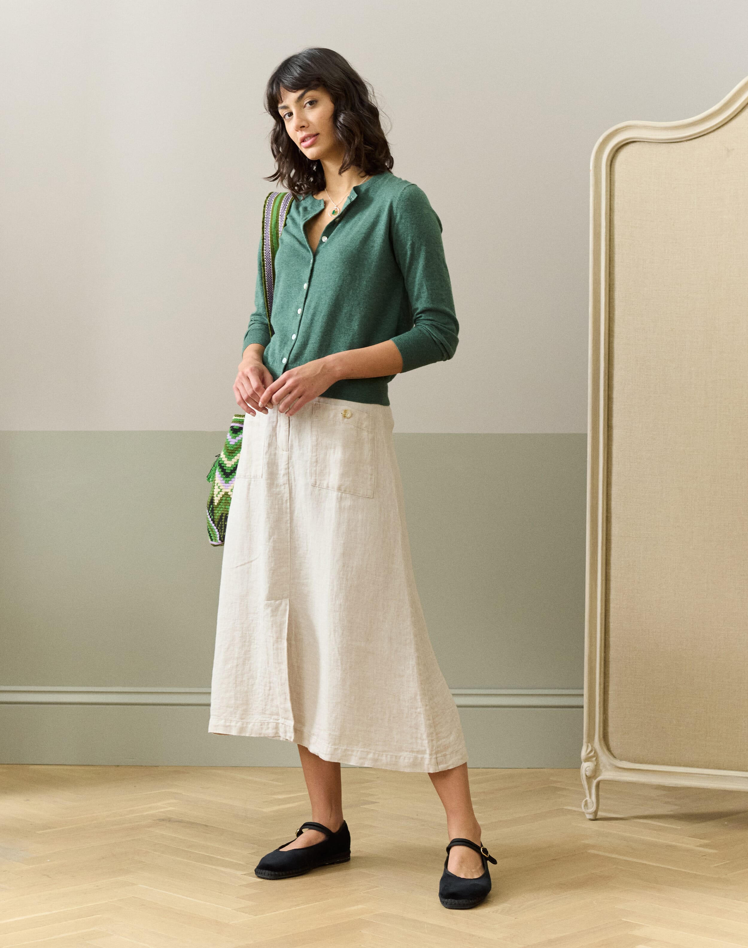 Cotton Knit Cardigan