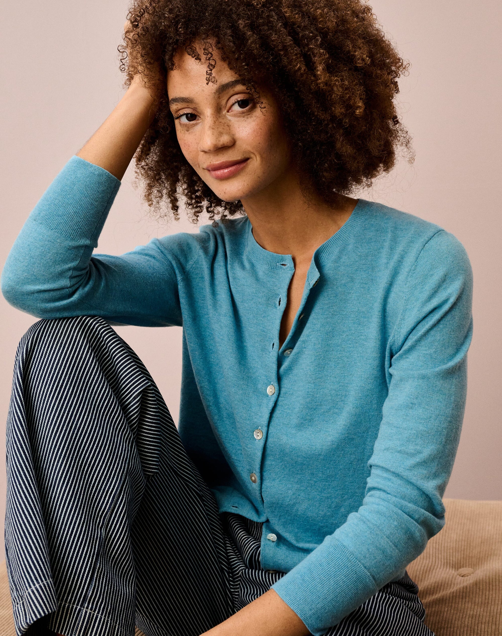 Cotton Knit Cardigan