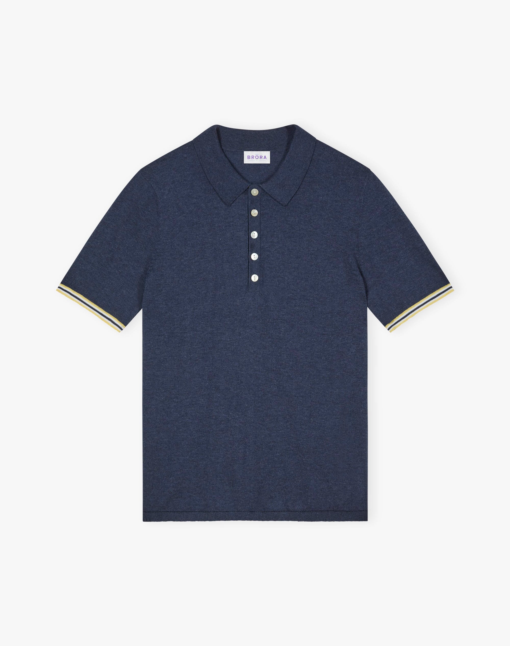 Cotton Knit Polo Shirt