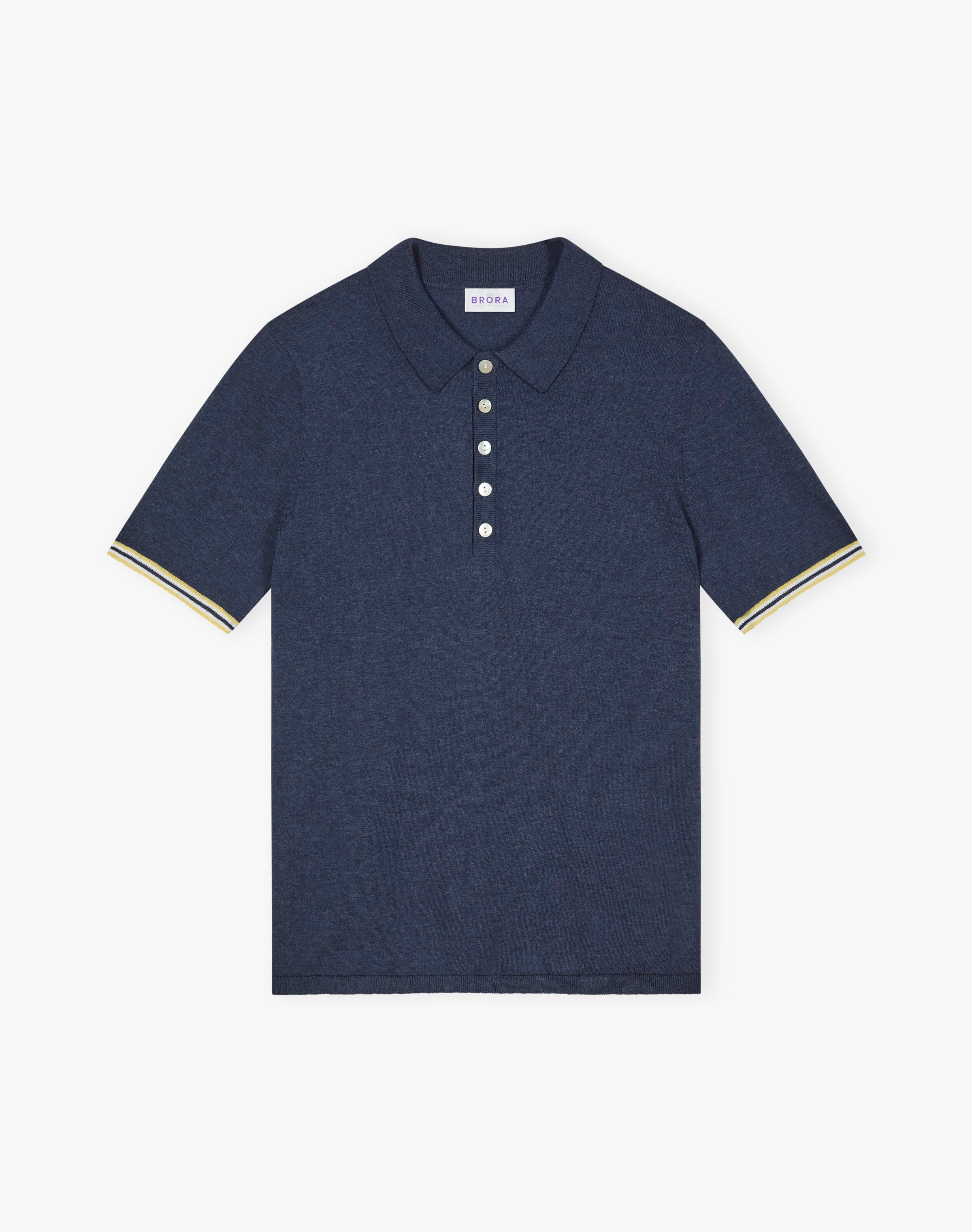 Cotton Knit Polo Shirt