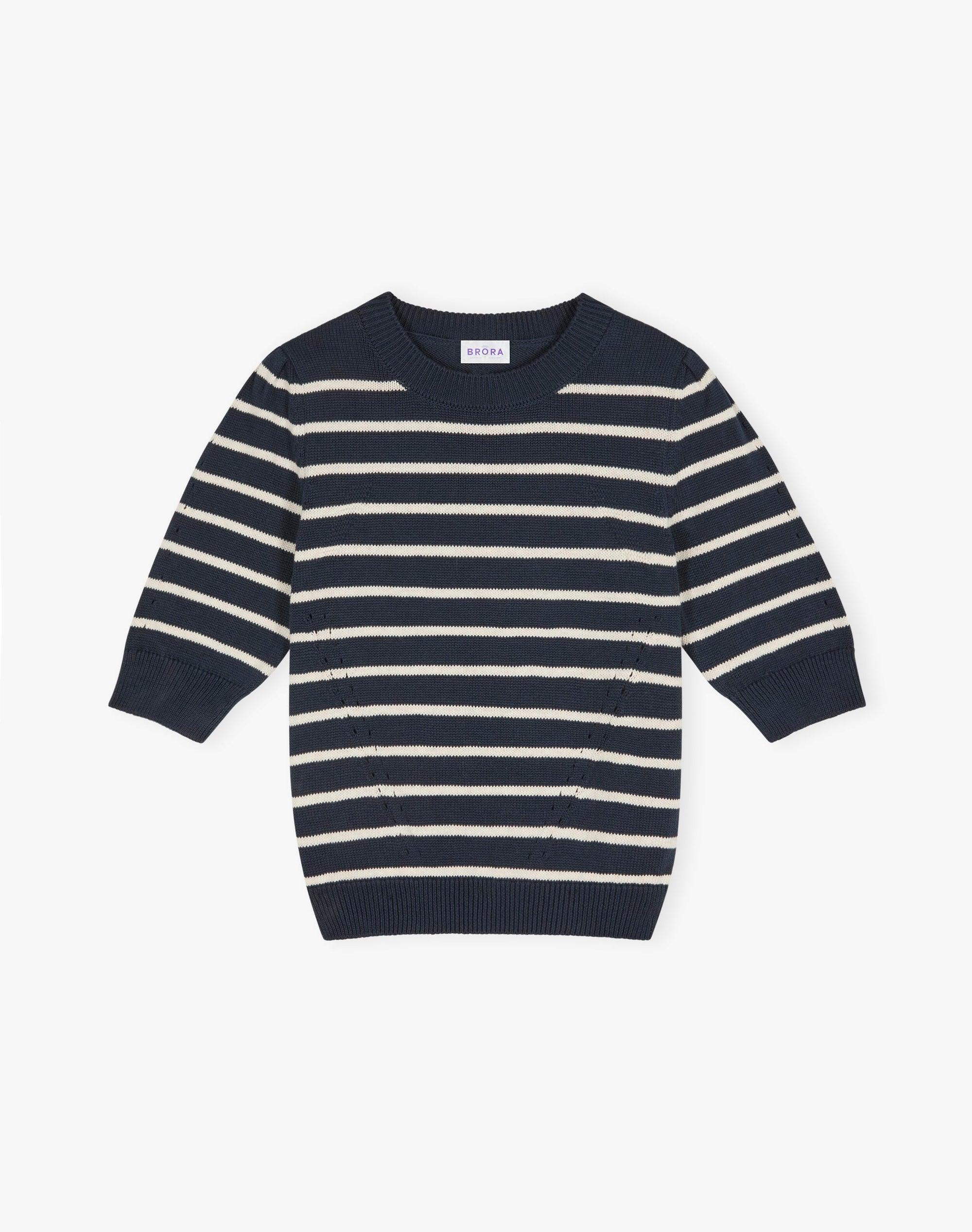 Cotton Knit Stripe Jumper
