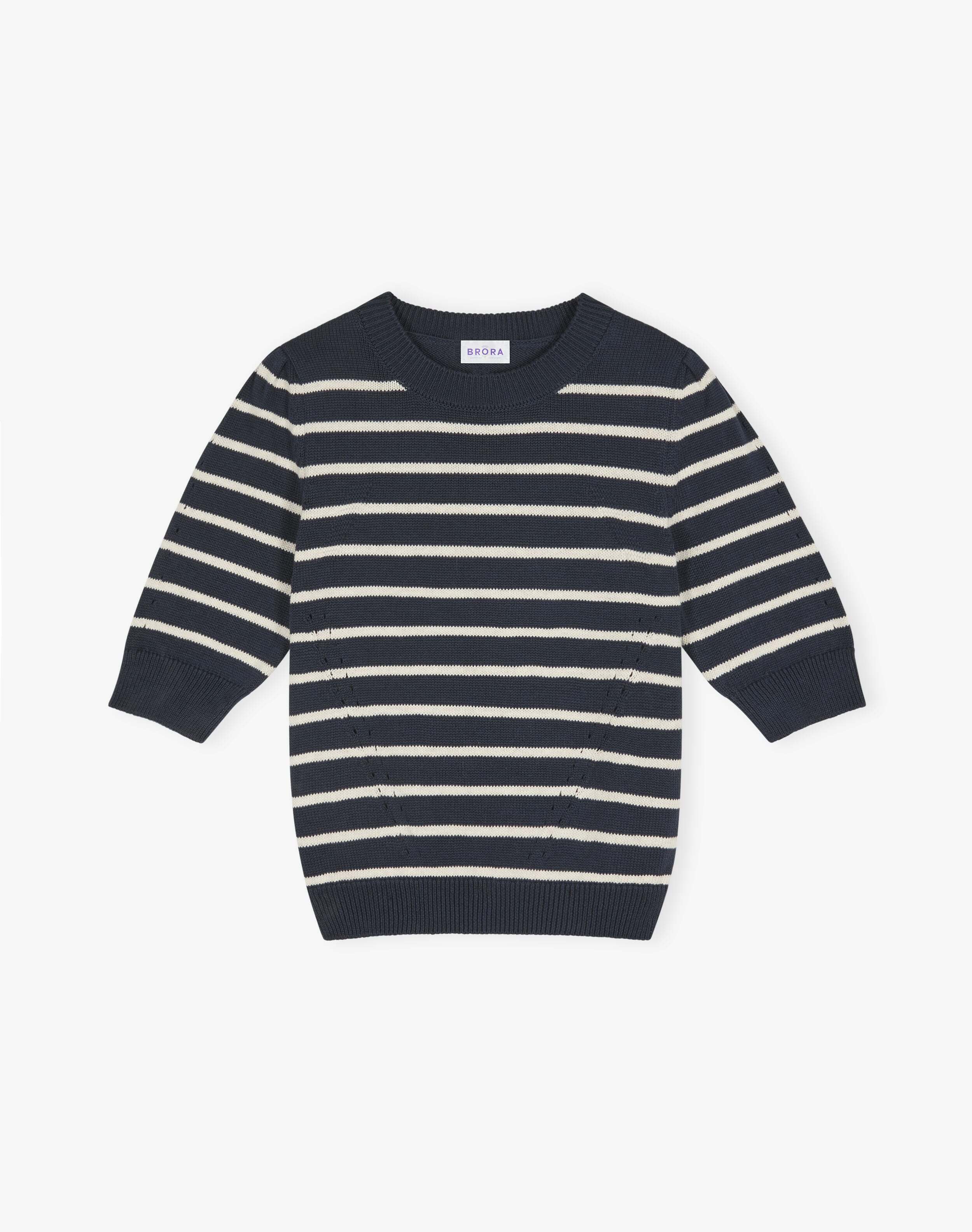 Cotton Knit Stripe Jumper