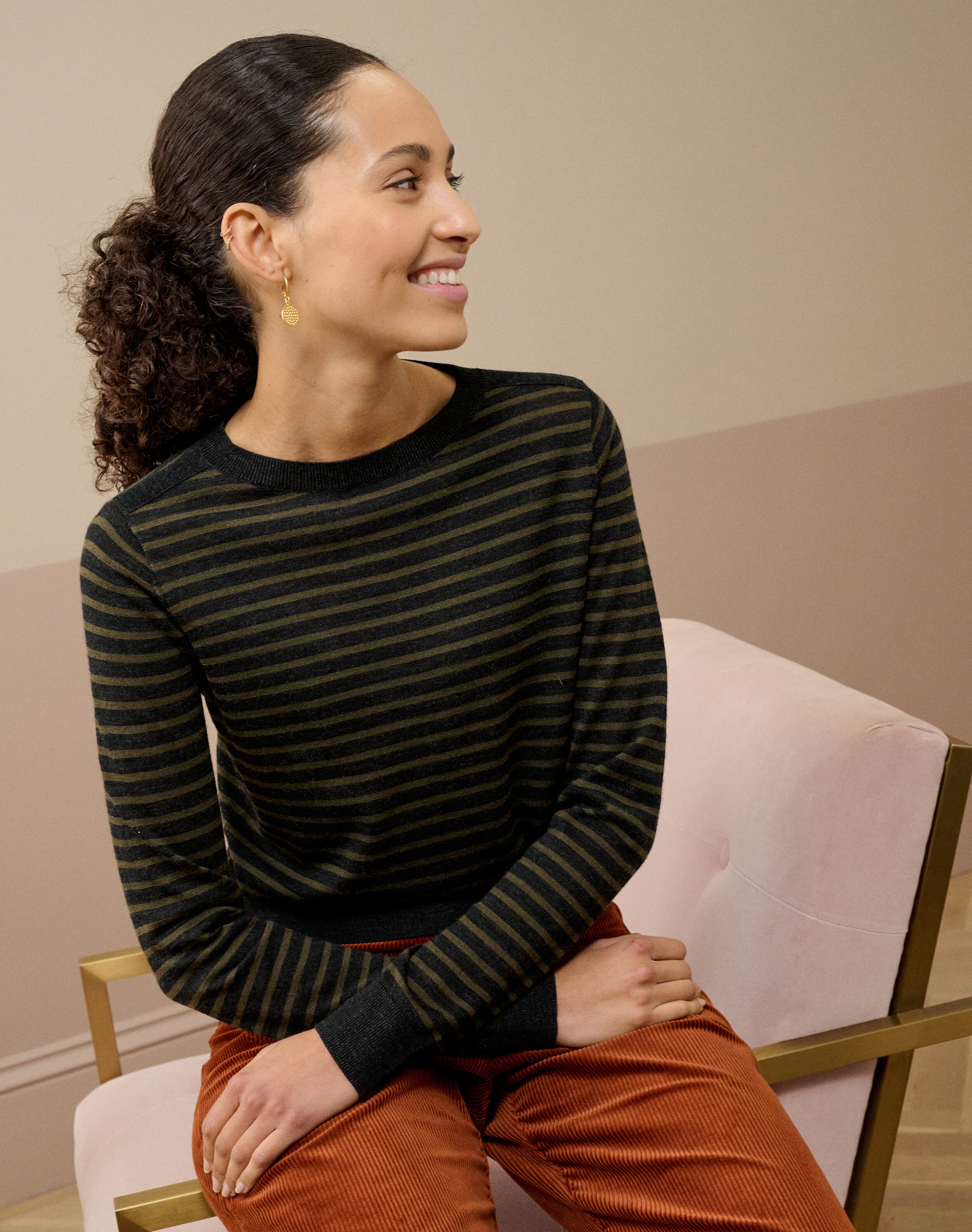 Merino Stripy Jumper