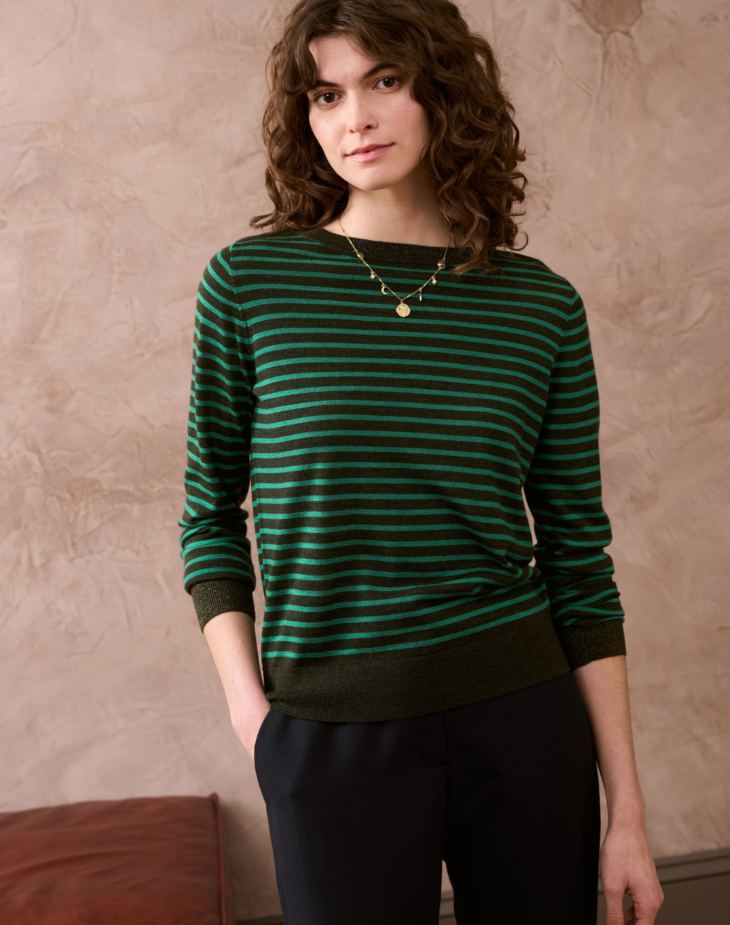Merino Stripy Jumper