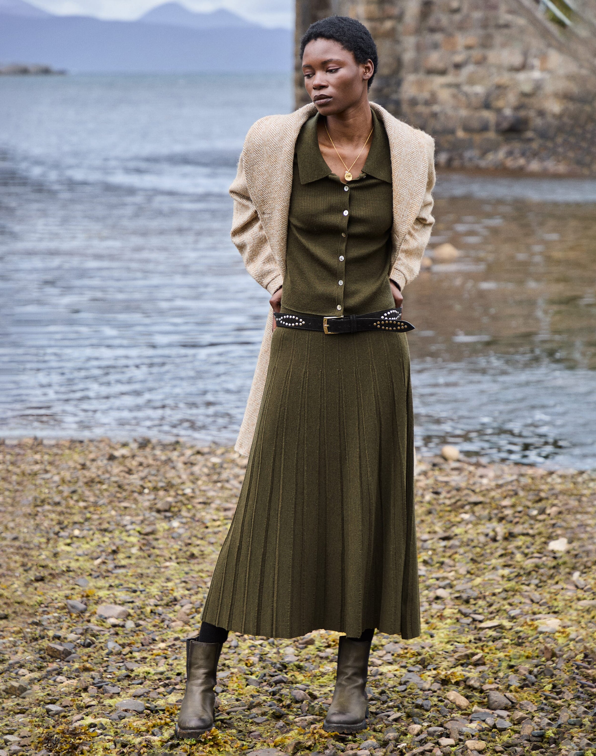 Merino Knitted Skirt