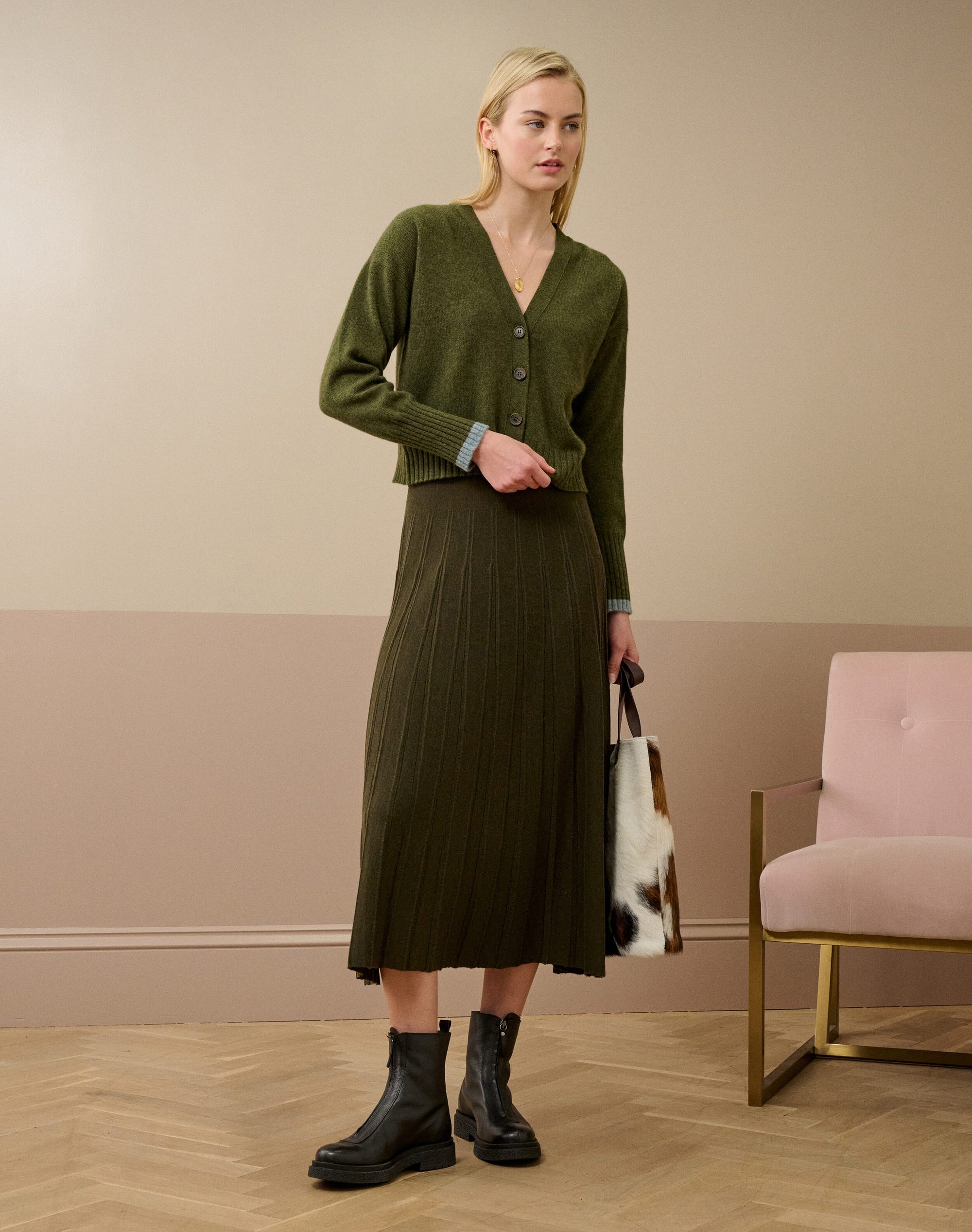 Merino Knitted Skirt