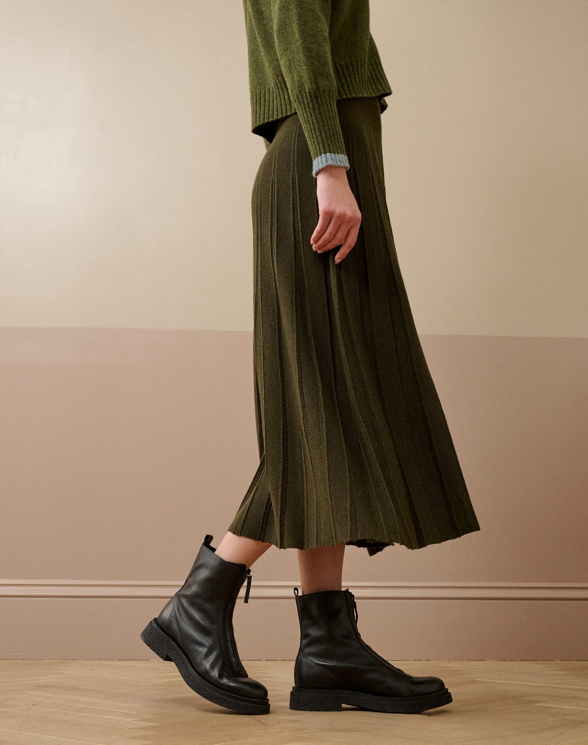 Merino Knitted Skirt