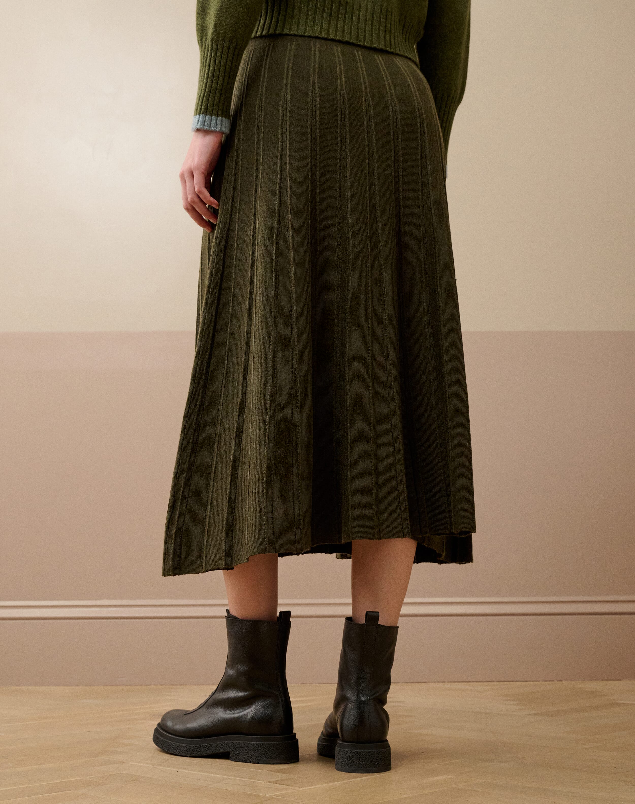 Merino Knitted Skirt