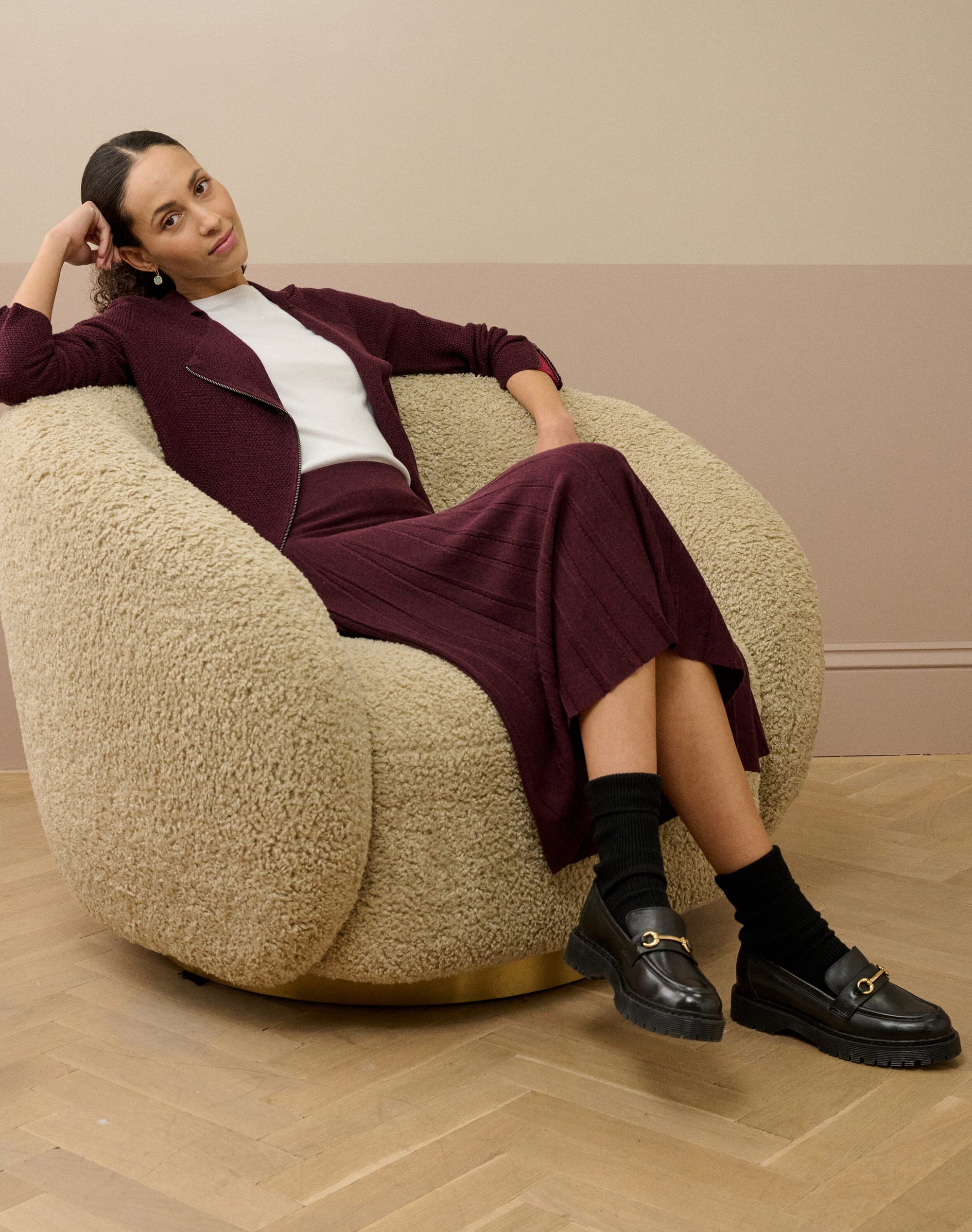 Merino Knitted Skirt