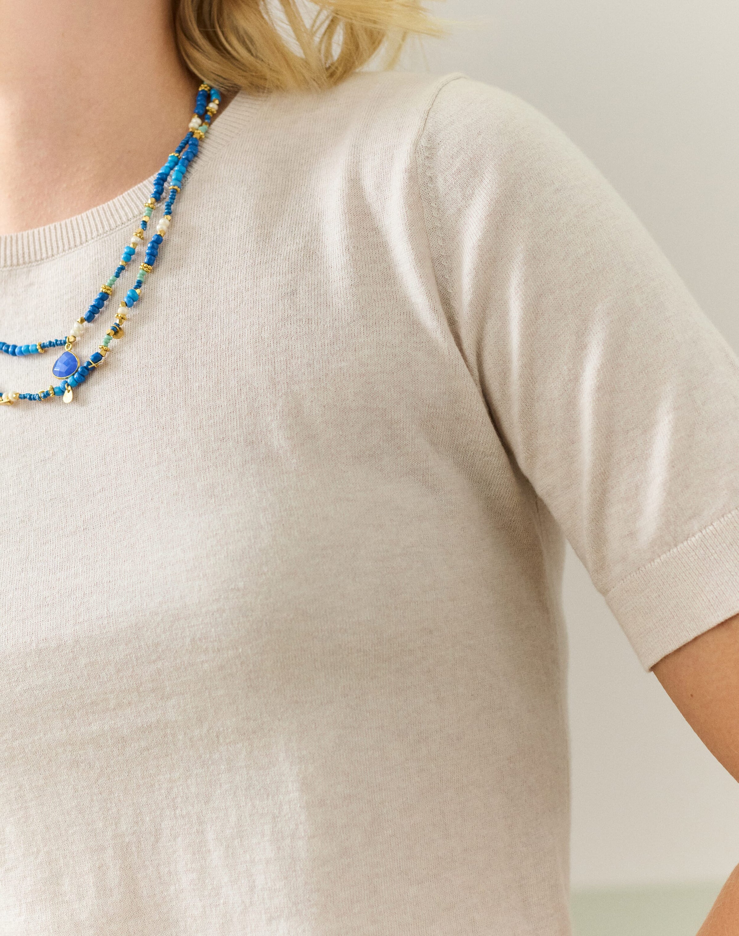 Cotton Knit Classic T-Shirt