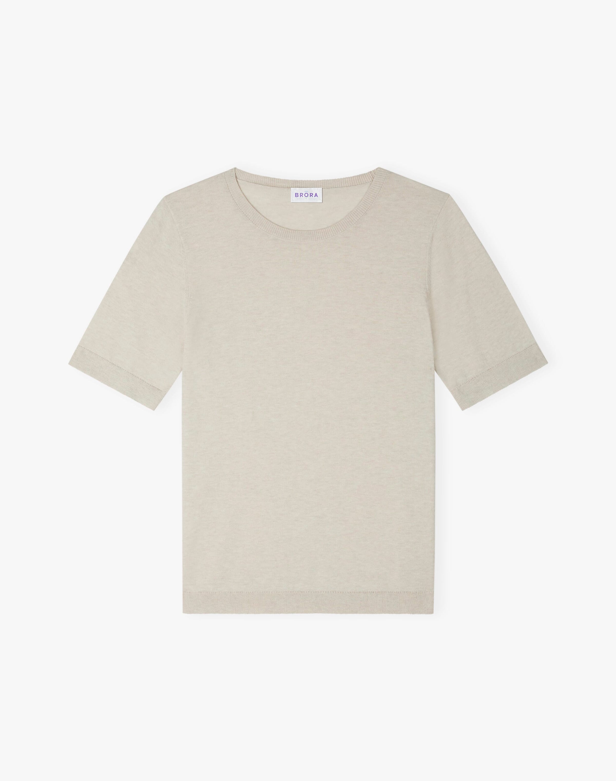 Cotton Knit Classic T-Shirt