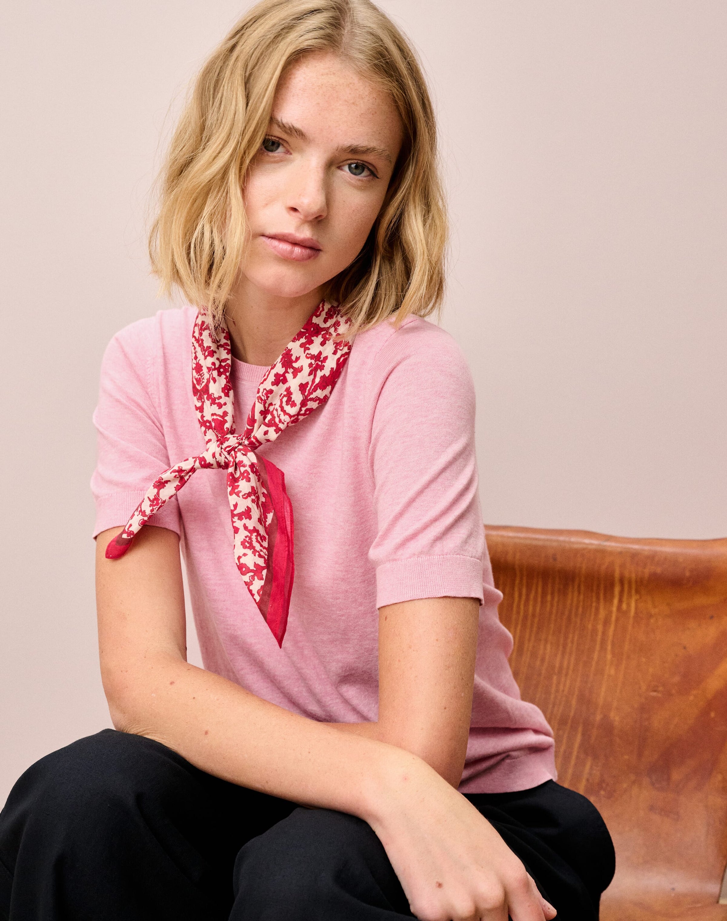 Cotton Knit Classic T-Shirt