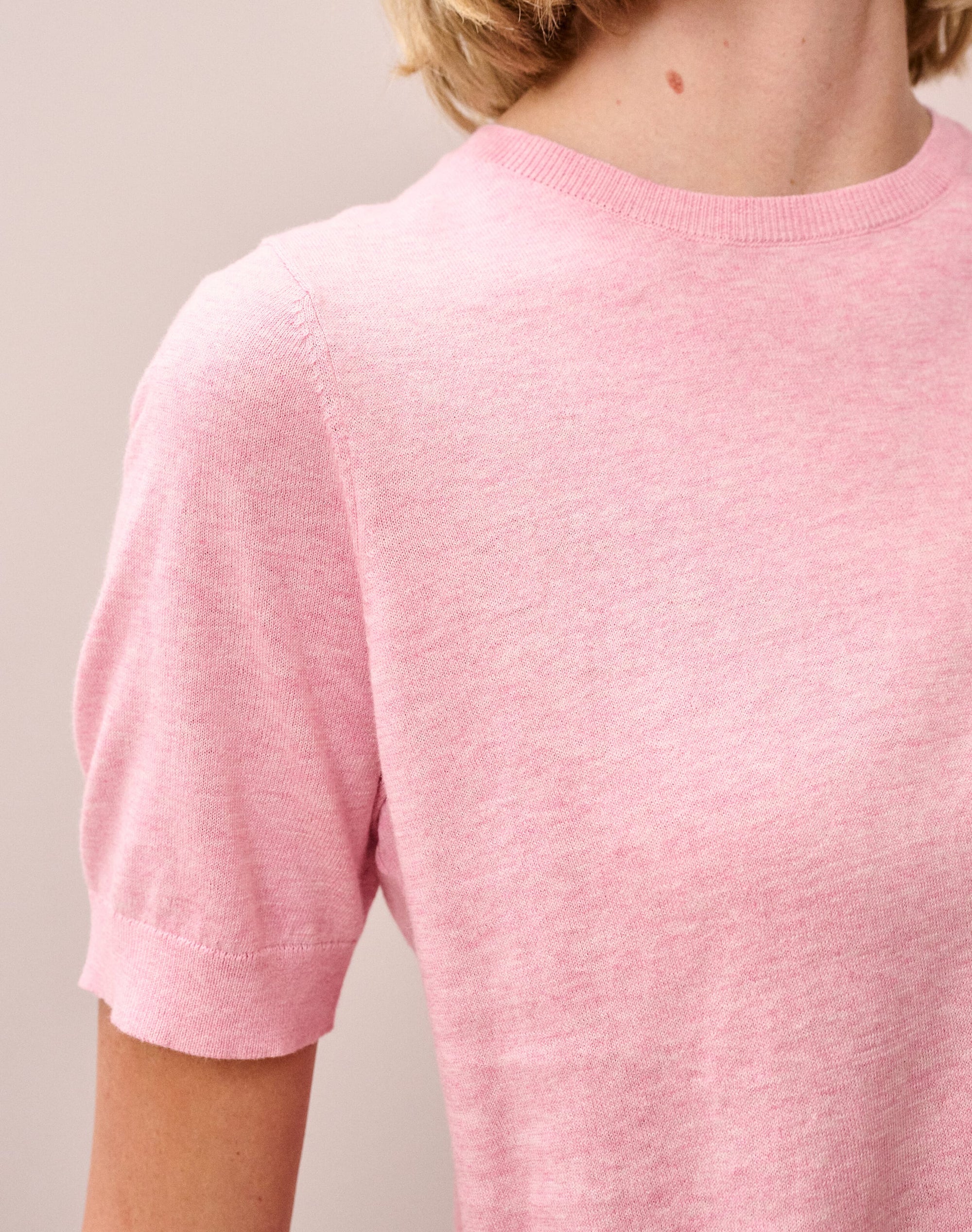 Cotton Knit Classic T-Shirt