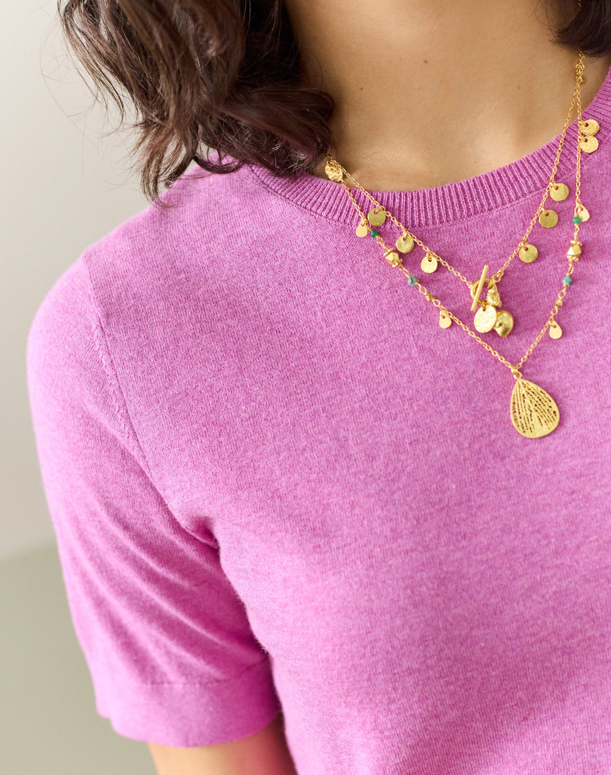 Cotton Knit Classic T-Shirt