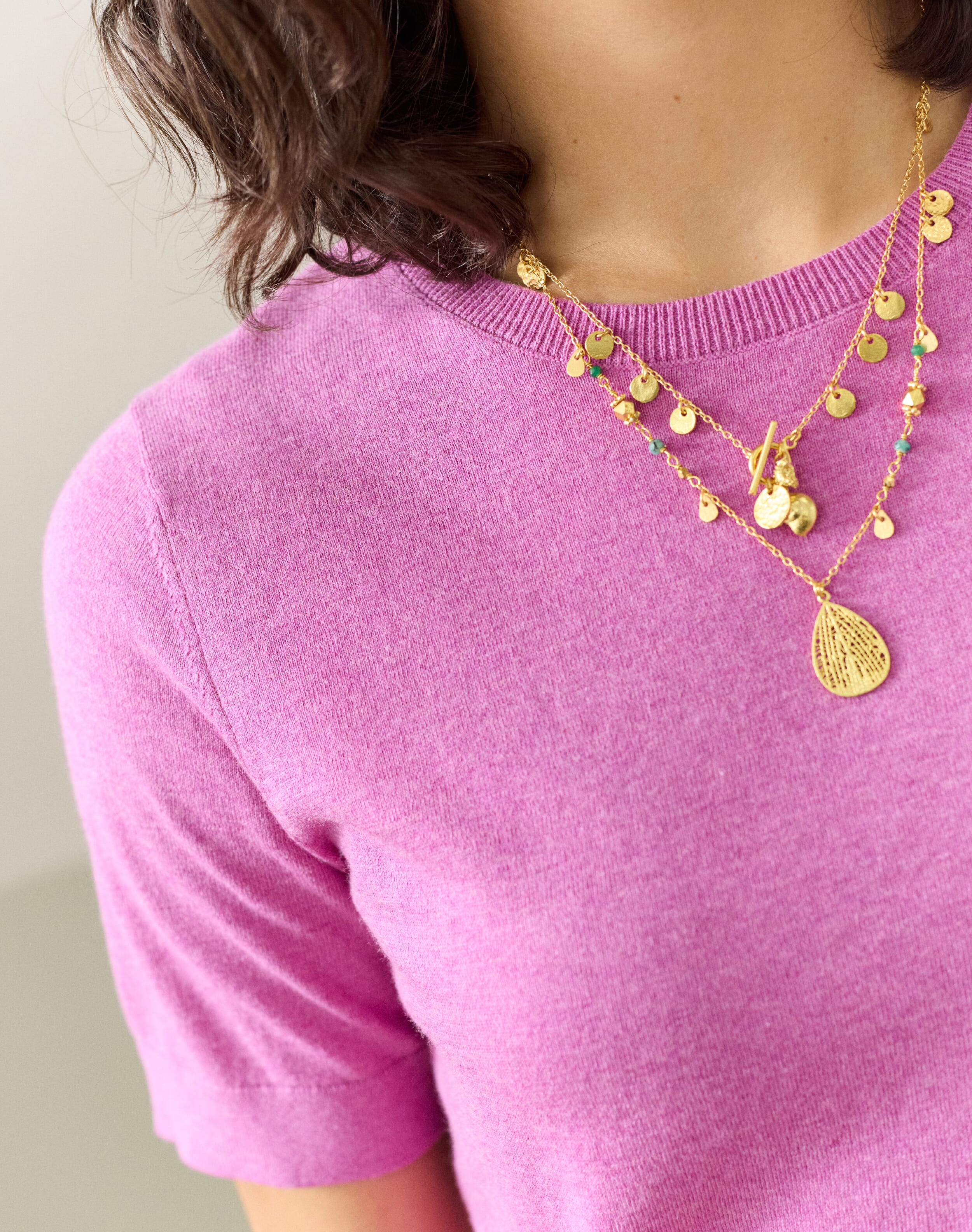 Cotton Knit Classic T-Shirt