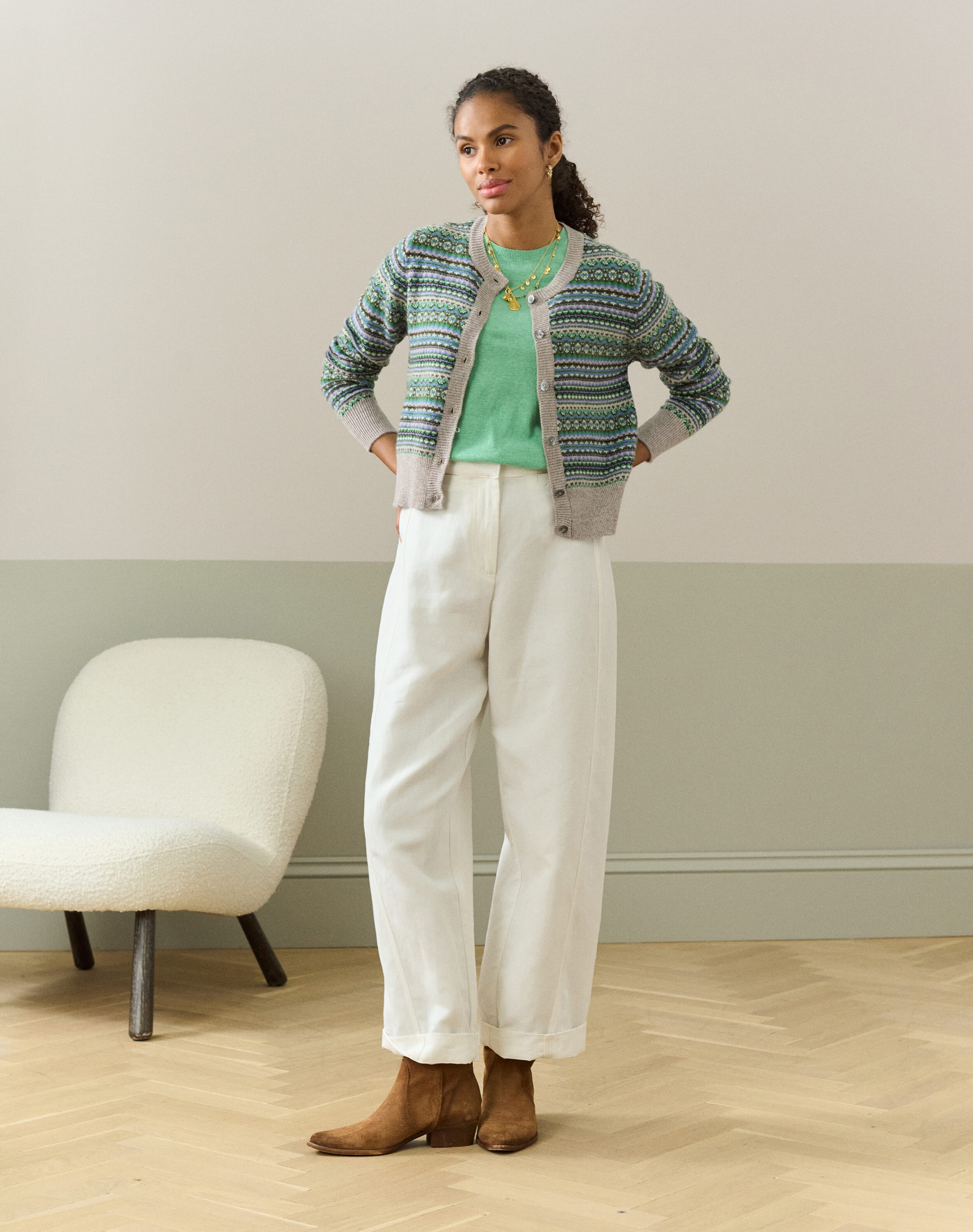 Cotton Knit Classic T-Shirt
