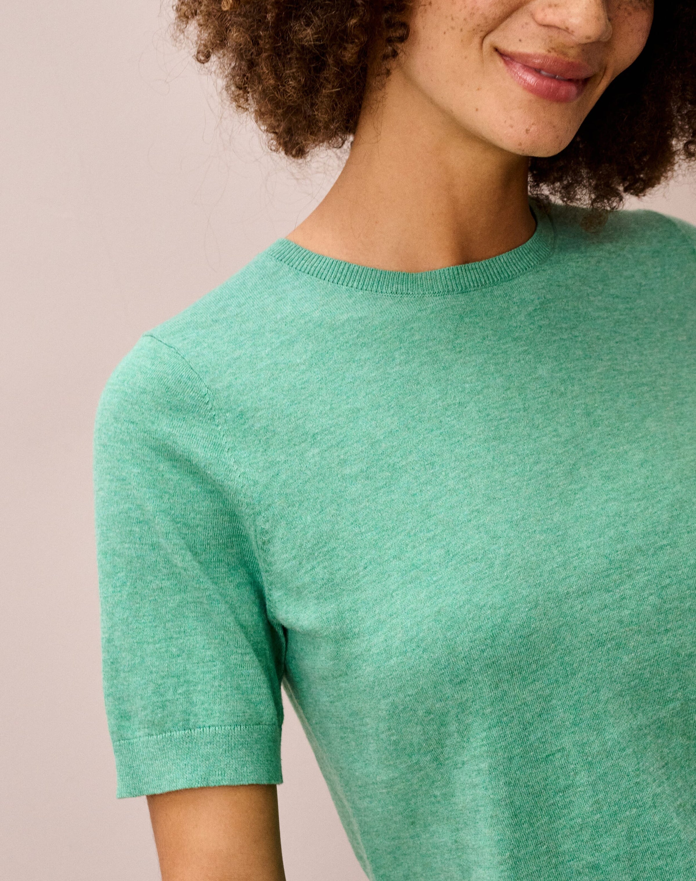 Cotton Knit Classic T-Shirt