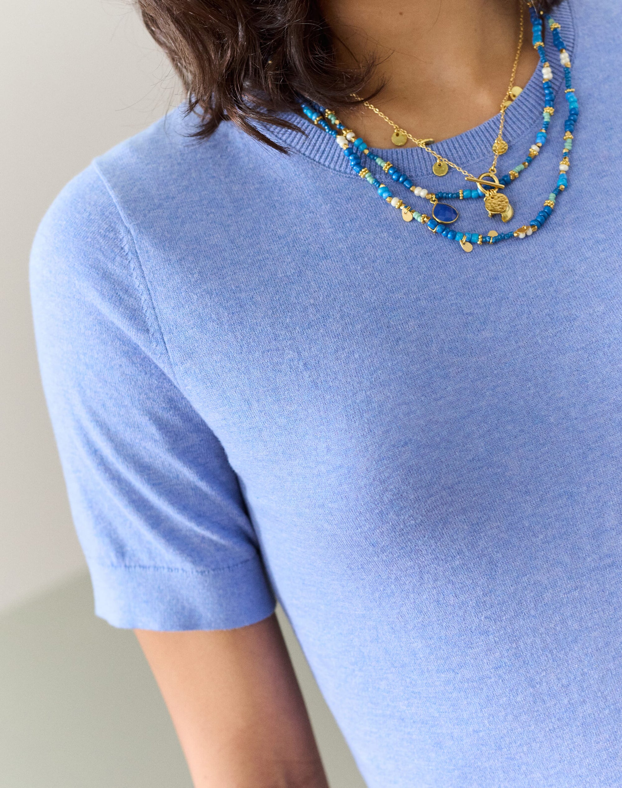 Cotton Knit Classic T-Shirt