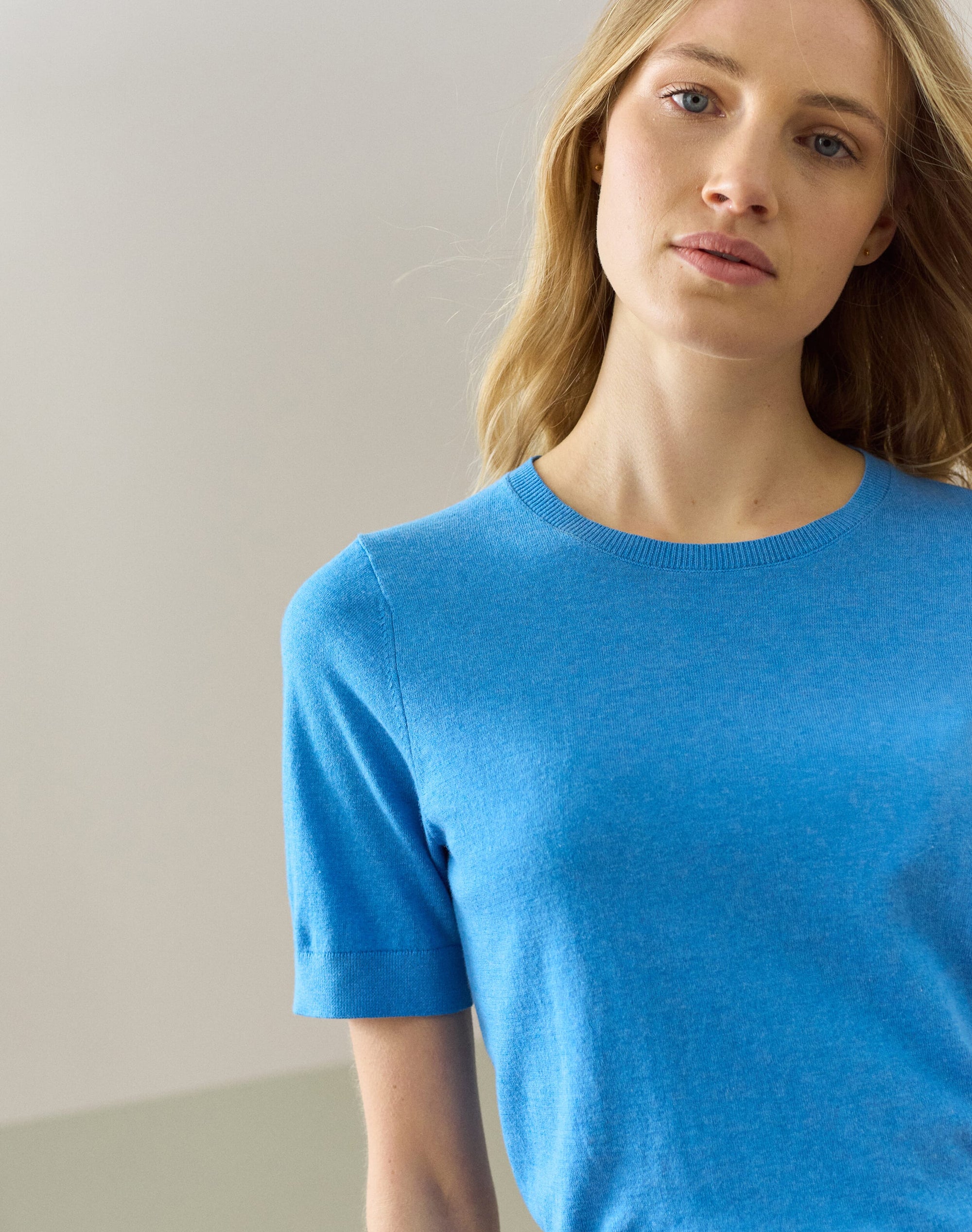 Cotton Knit Classic T-Shirt