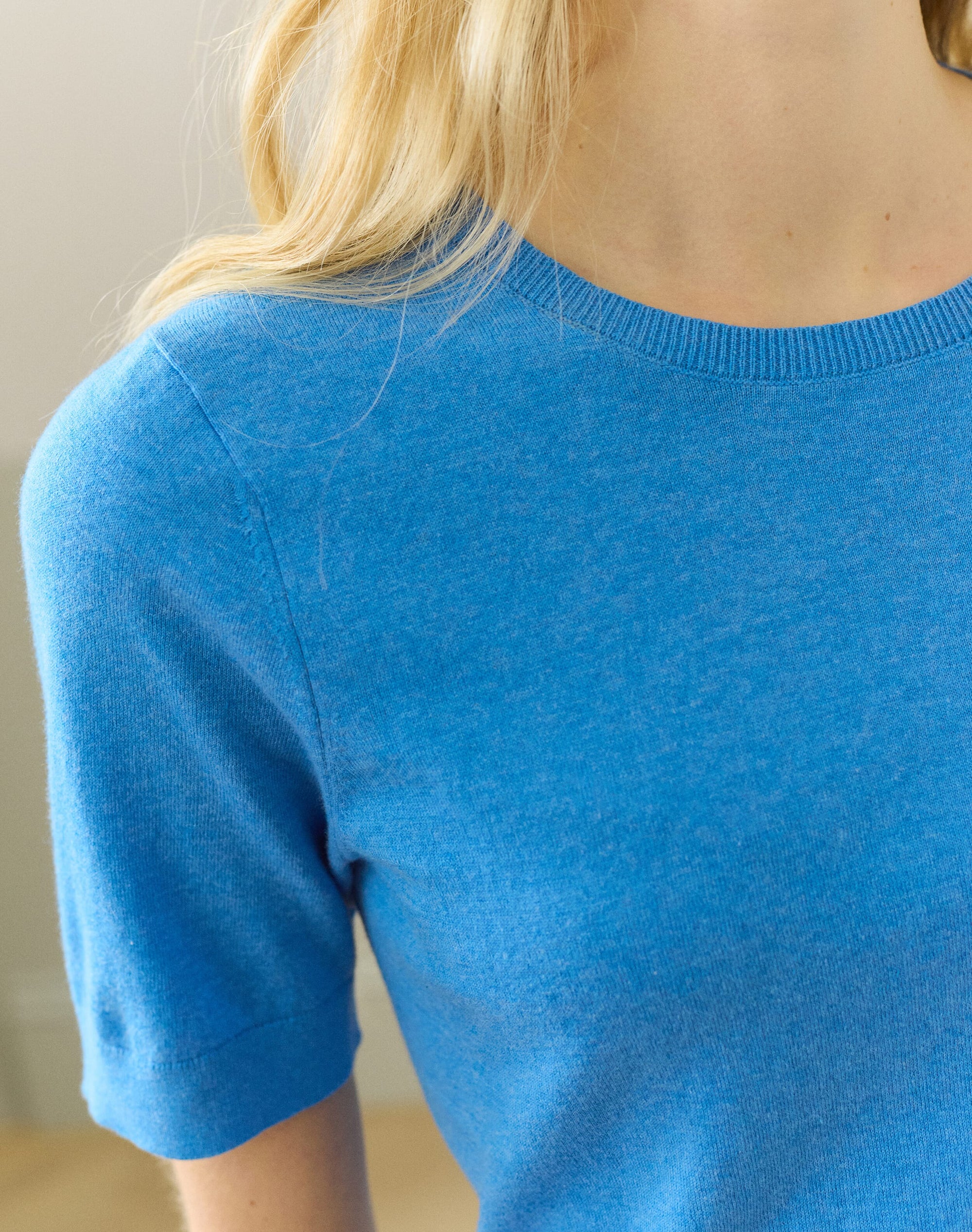 Cotton Knit Classic T-Shirt