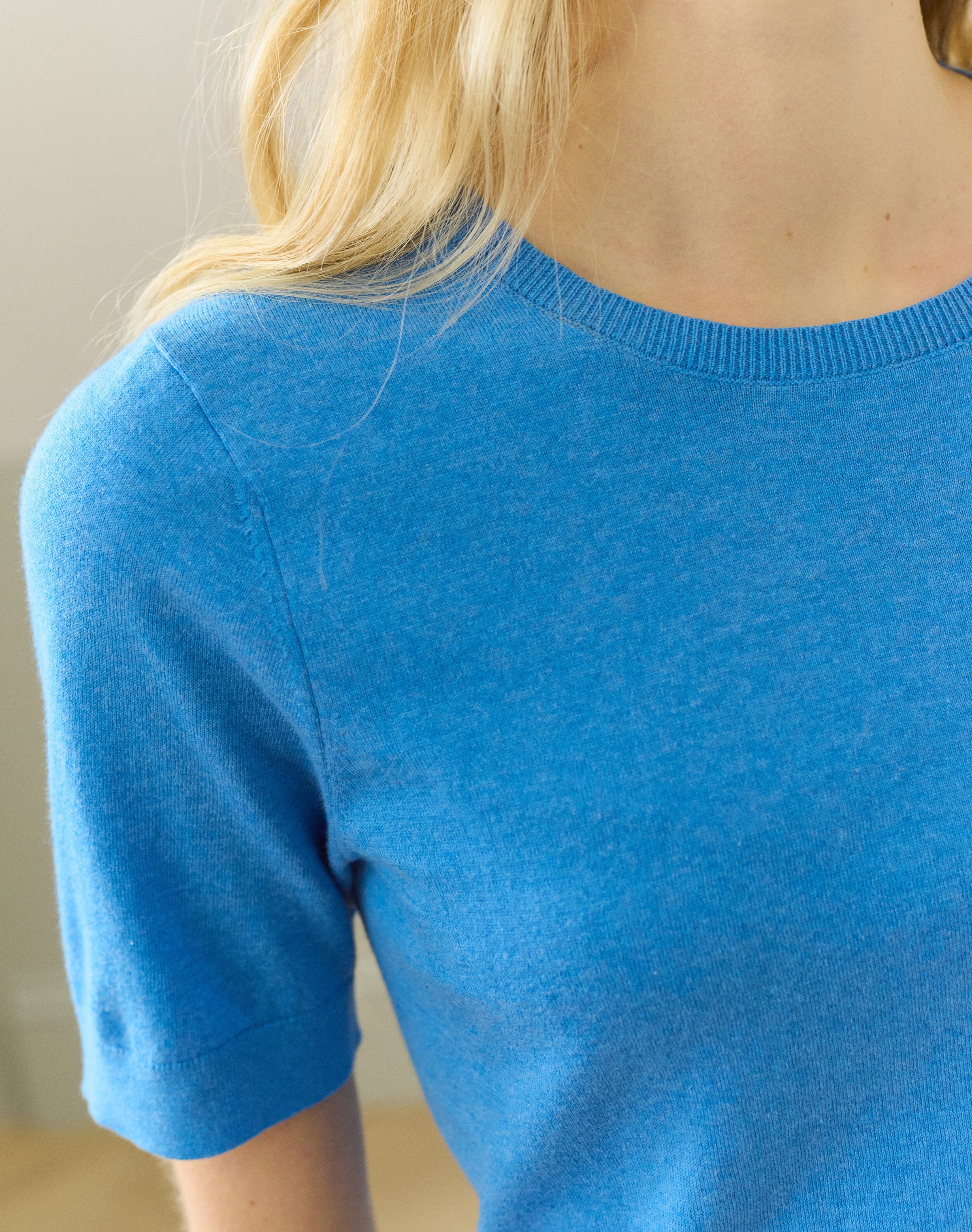 Cotton Knit Classic T-Shirt