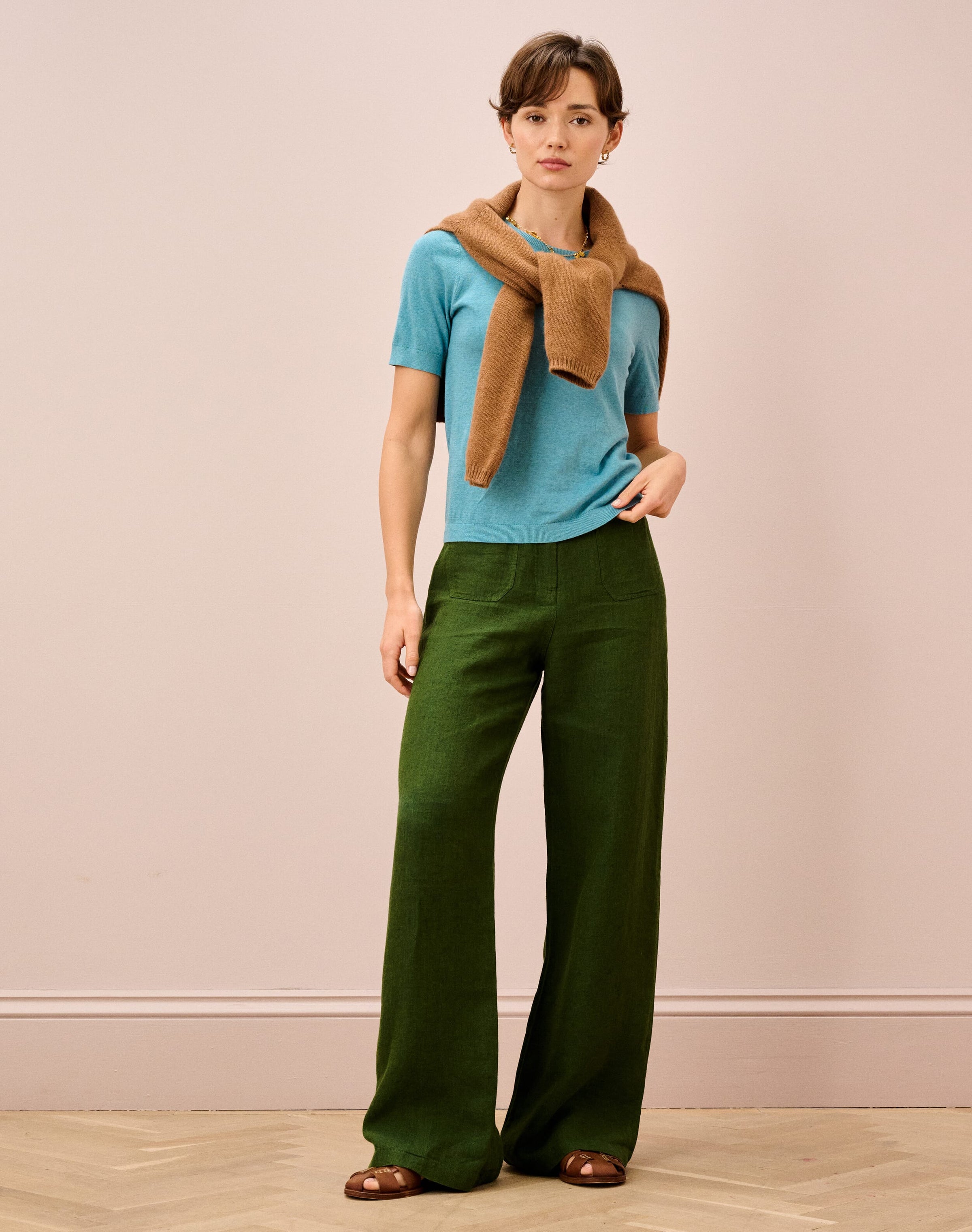 Cotton Knit Classic T-Shirt