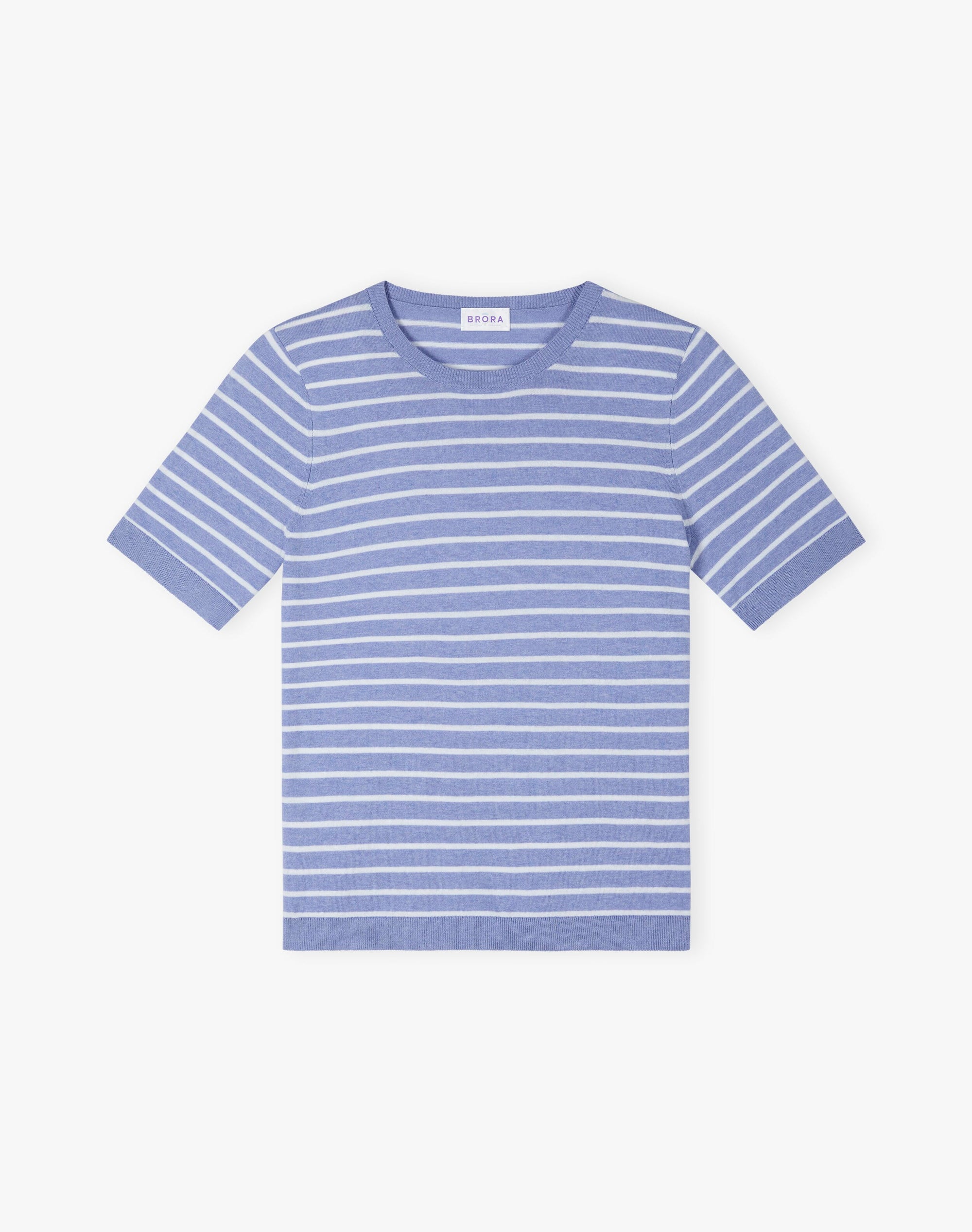 Cotton Knit Breton T-Shirt