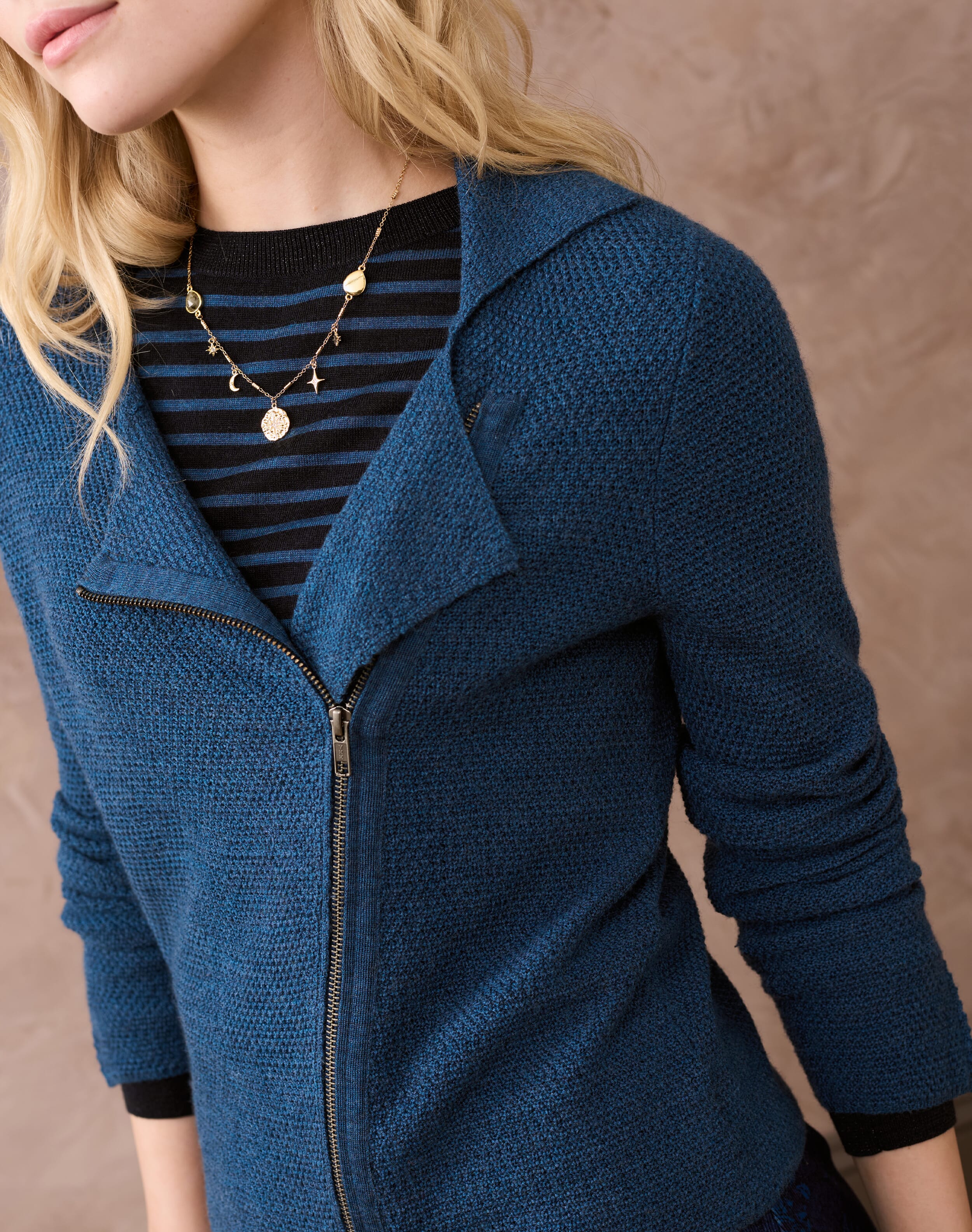 Merino Biker Jacket