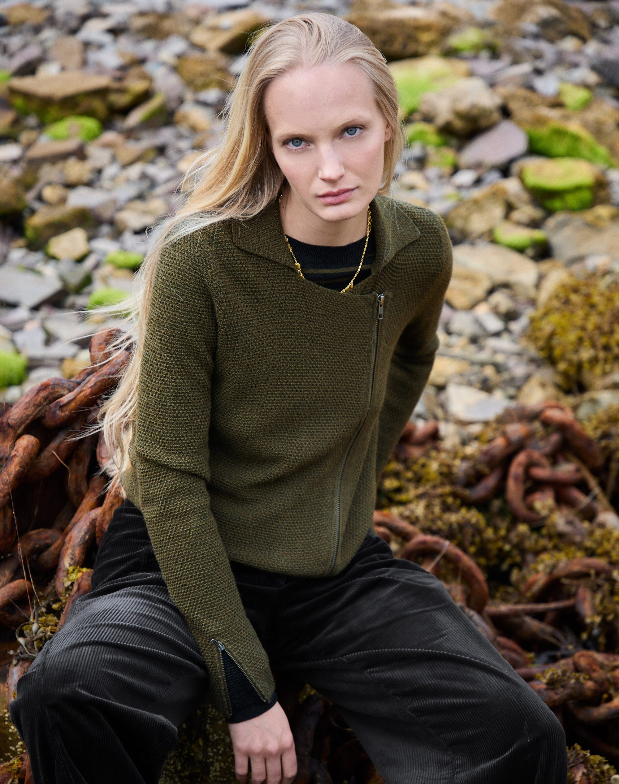 Merino Biker Jacket