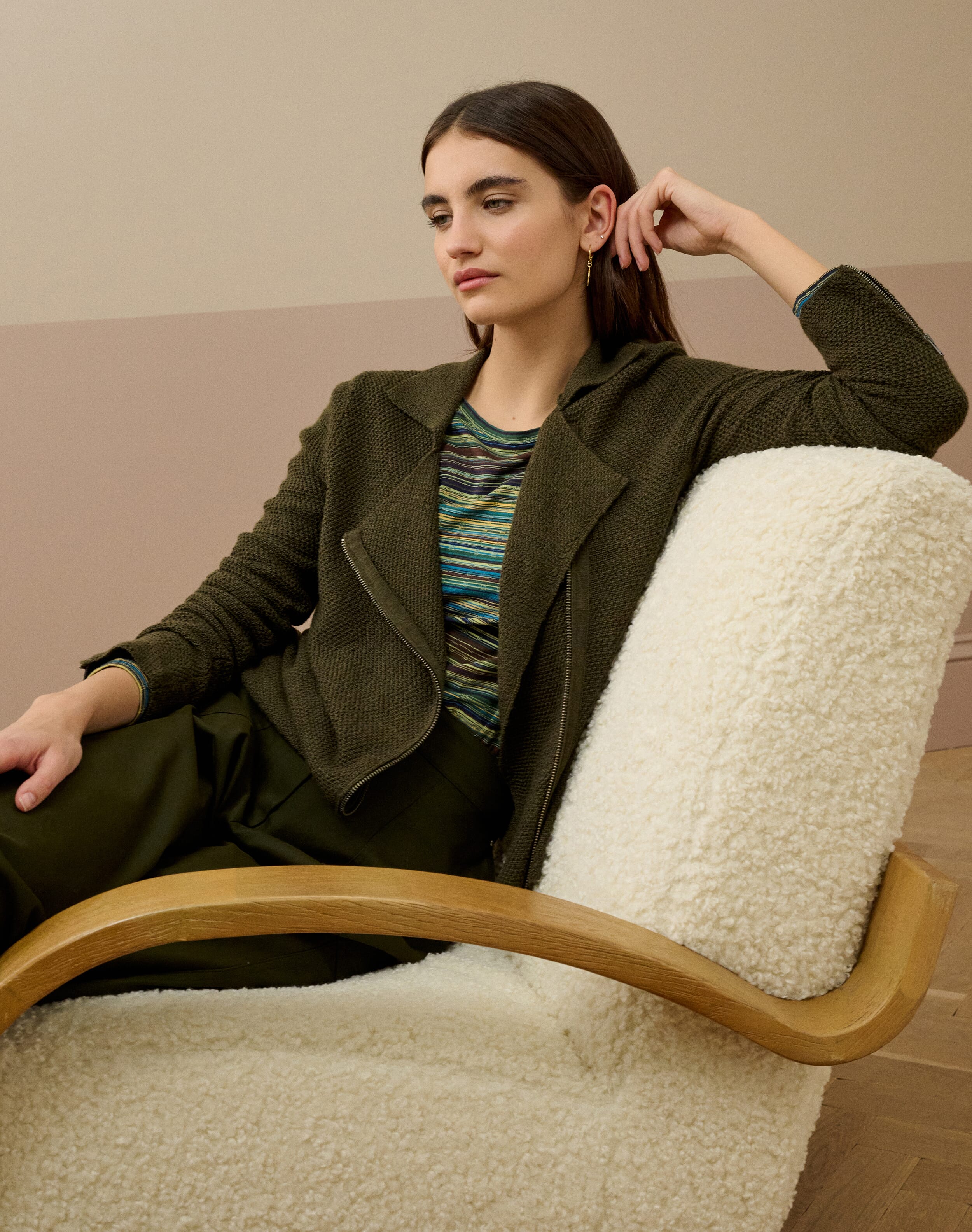 Merino Biker Jacket