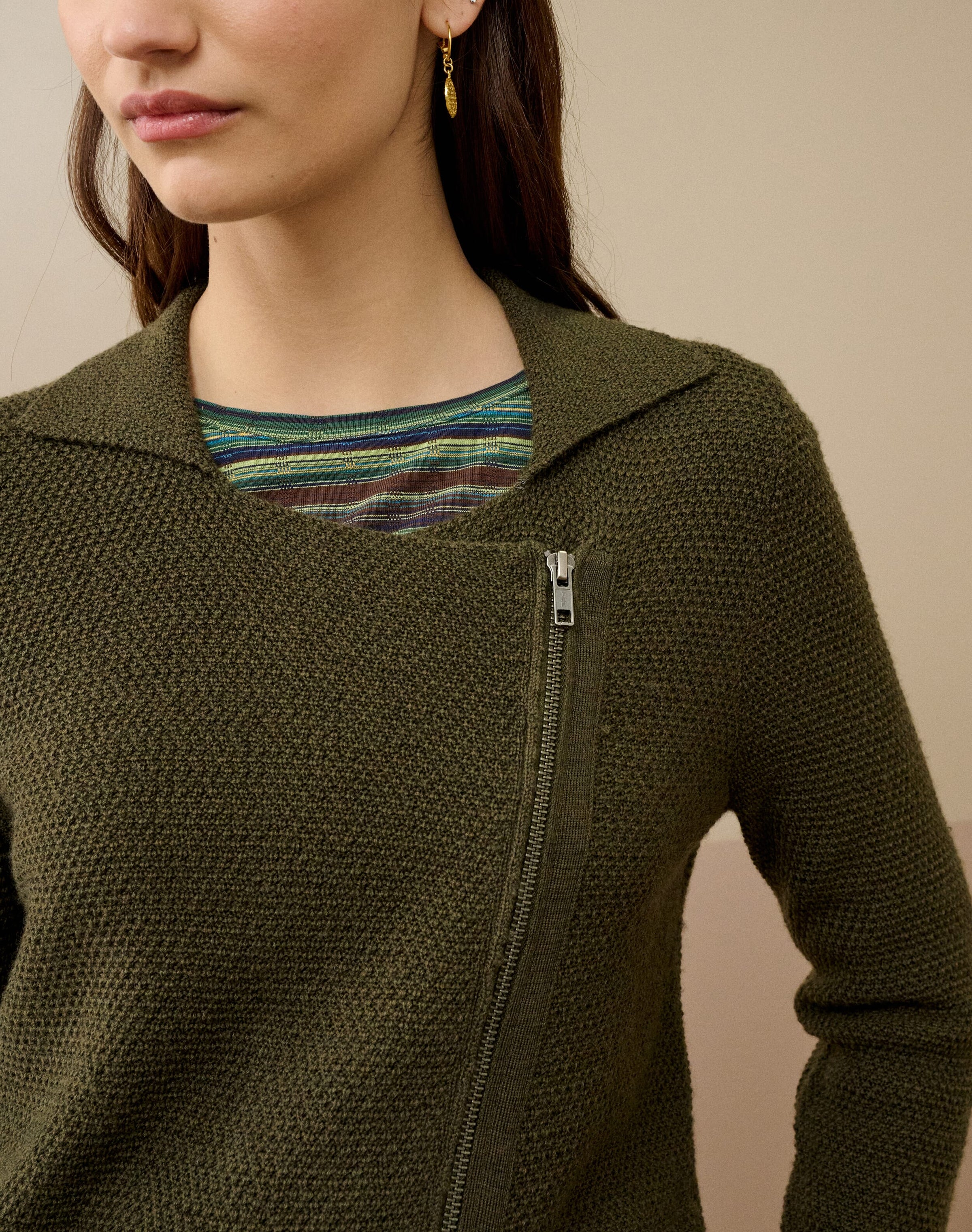 Merino Biker Jacket